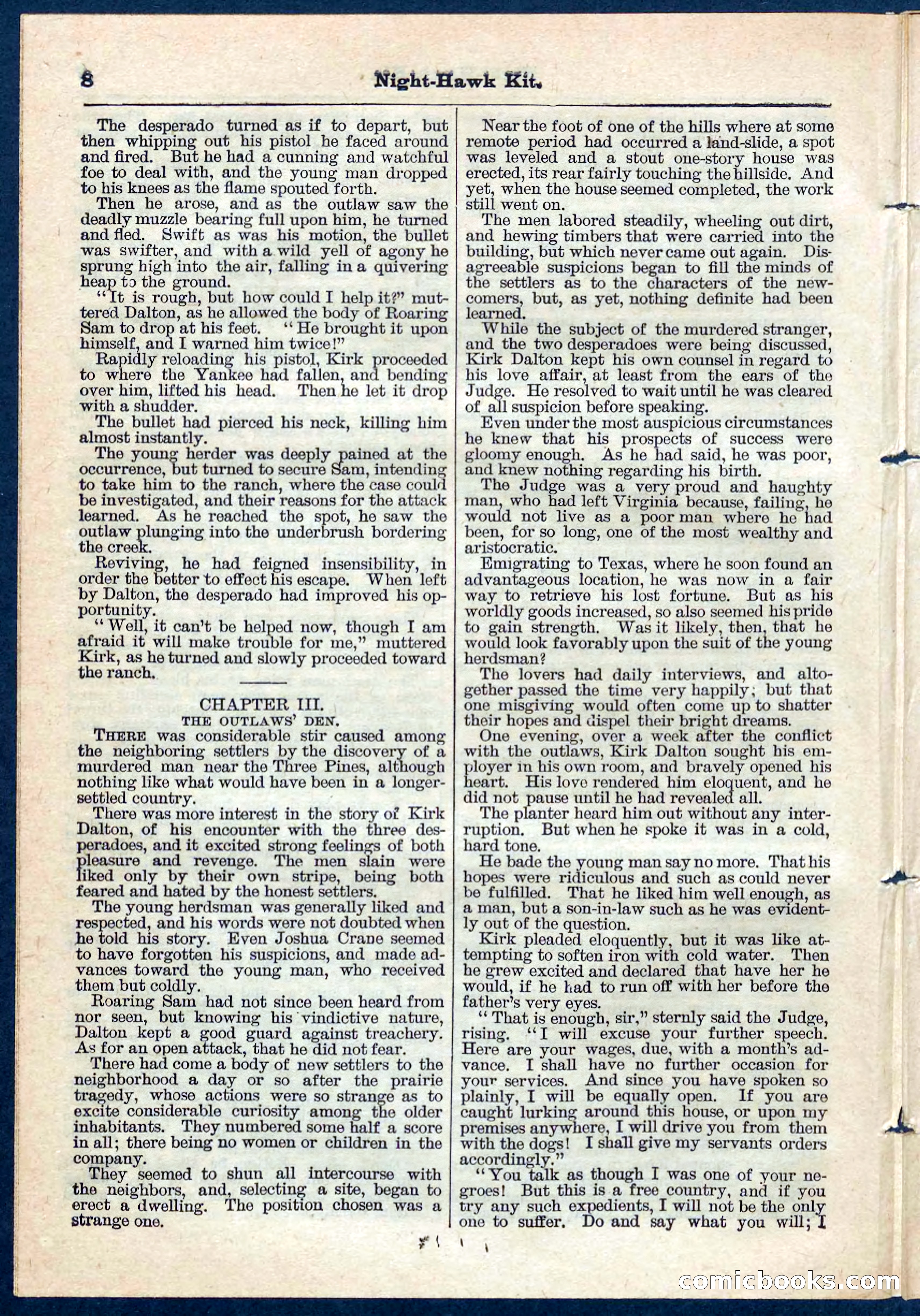 Beadle's Pocket Library No. 106 — page 8 of 32