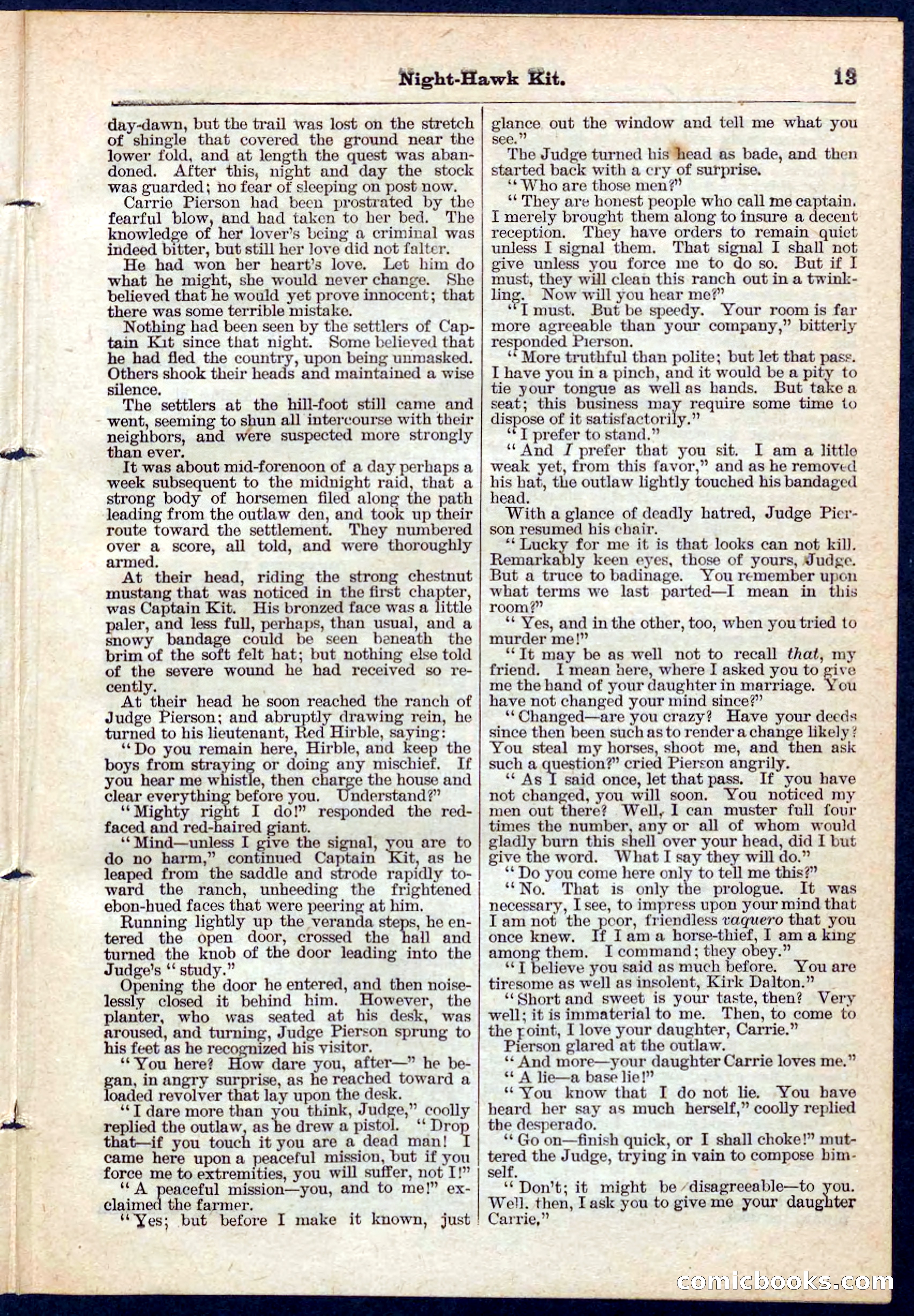 Beadle's Pocket Library No. 106 — page 13 of 32