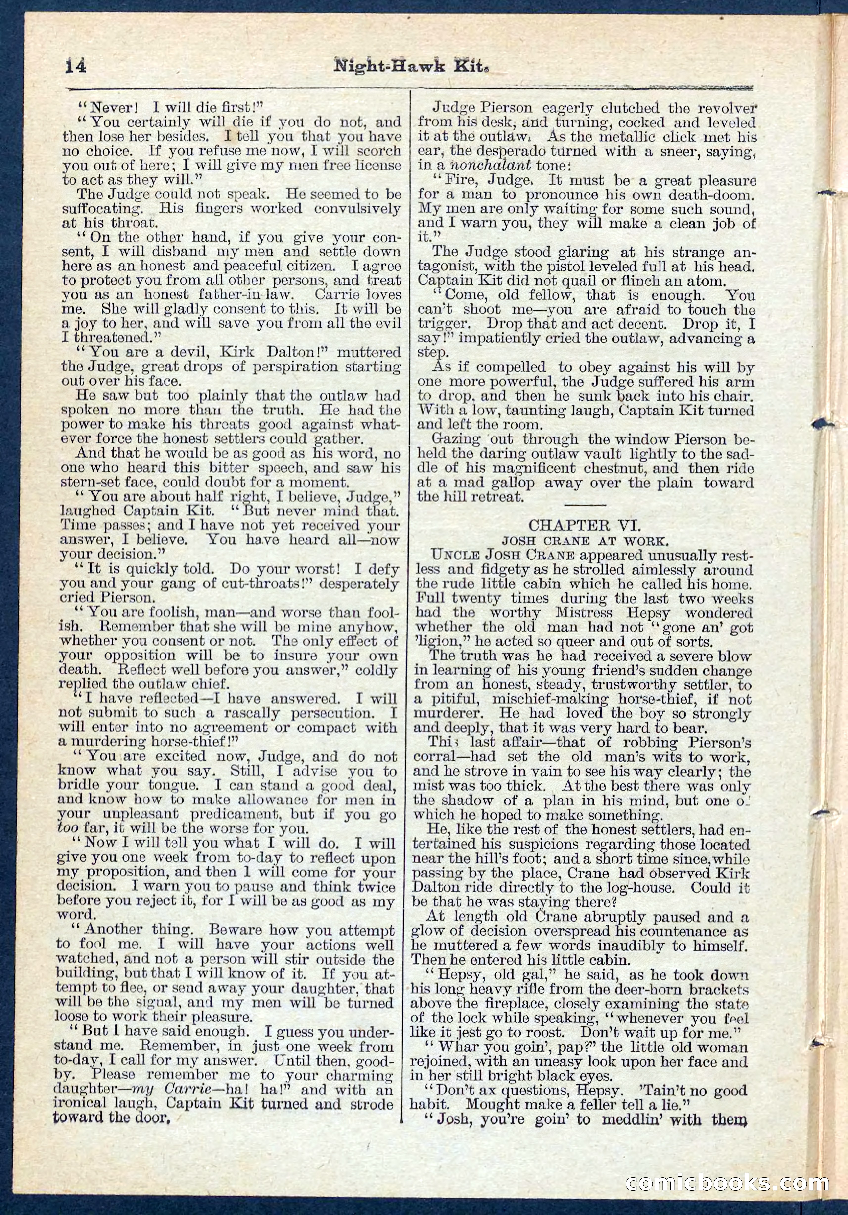 Beadle's Pocket Library No. 106 — page 14 of 32