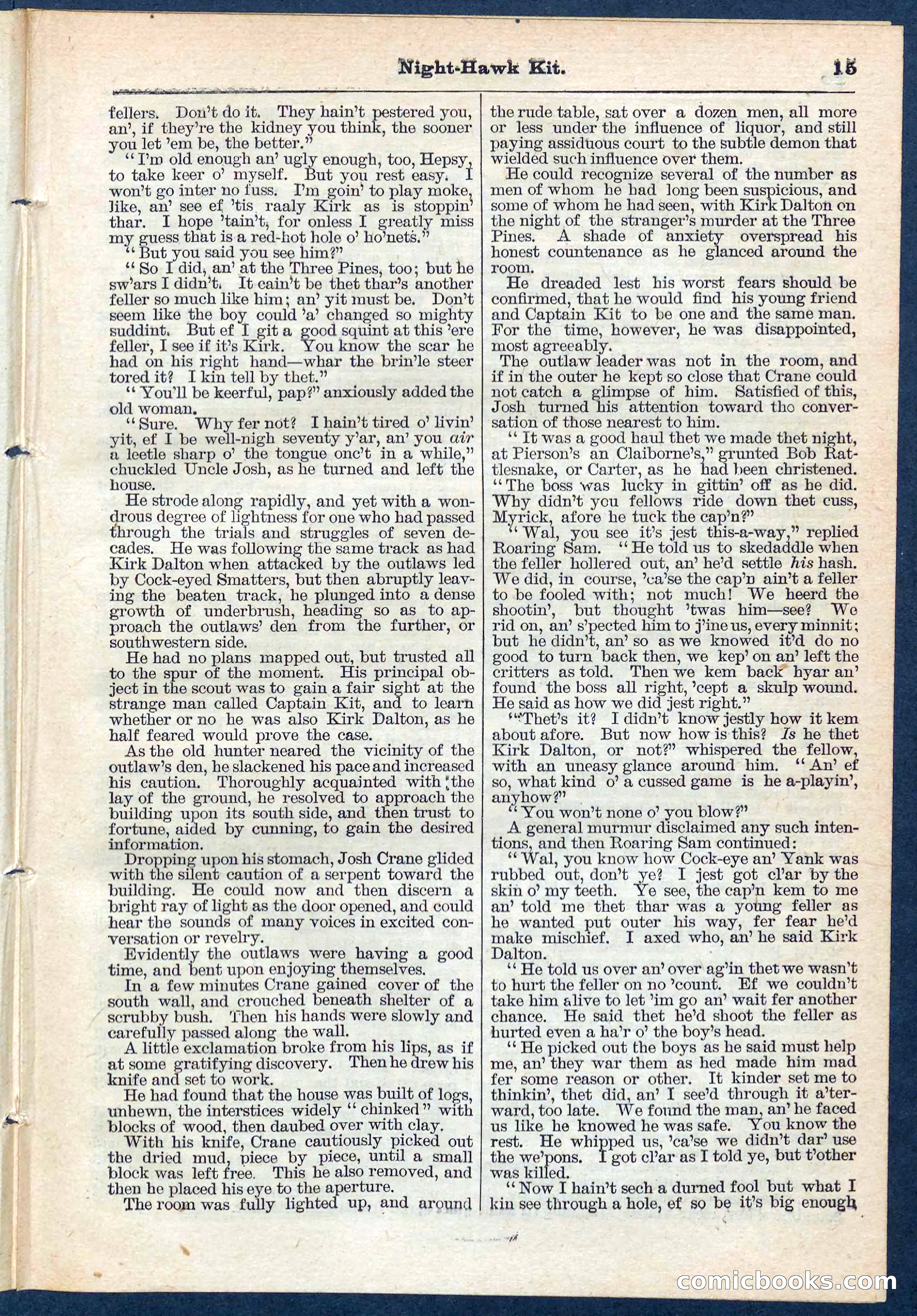 Beadle's Pocket Library No. 106 — page 15 of 32
