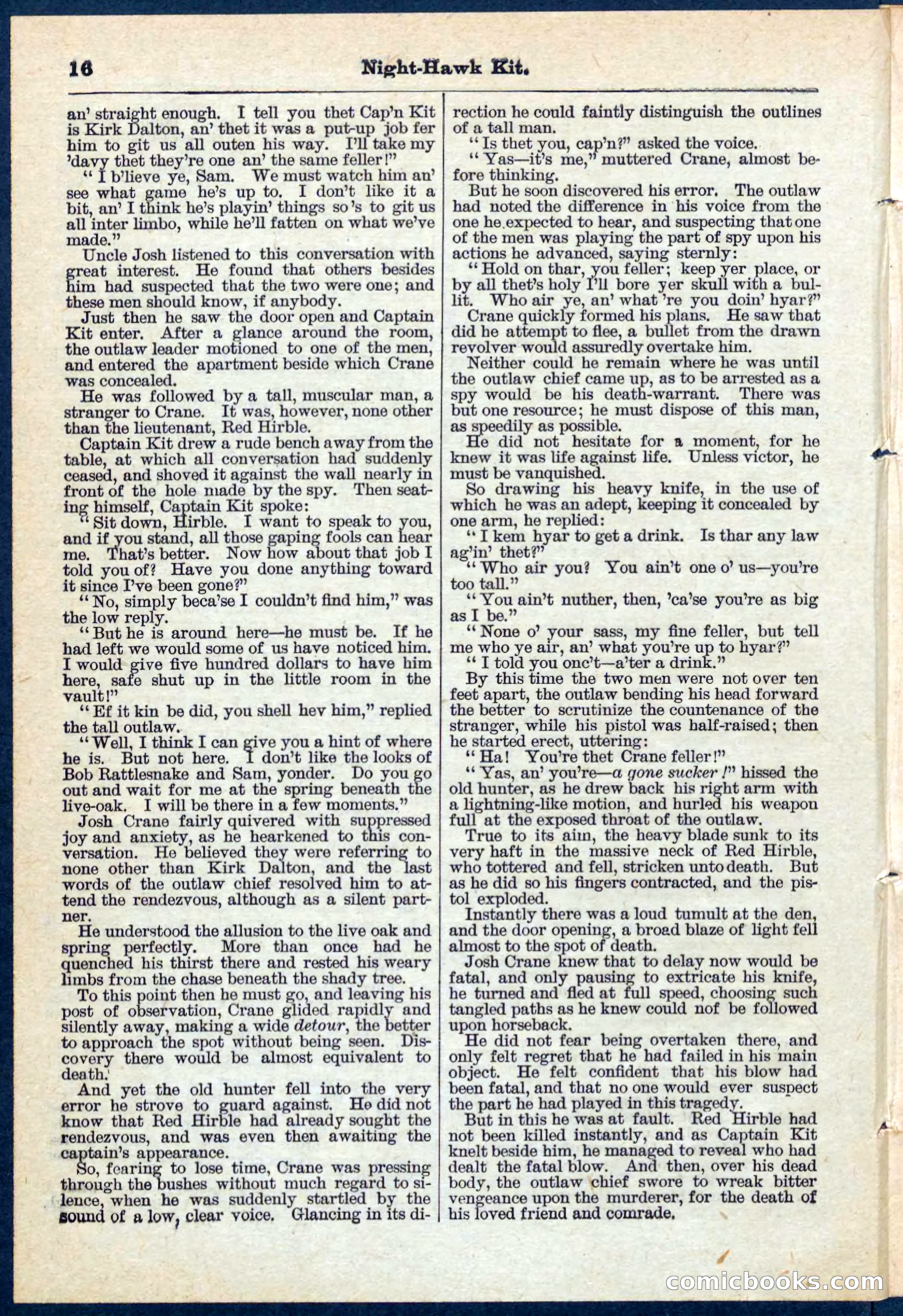 Beadle's Pocket Library No. 106 — page 16 of 32