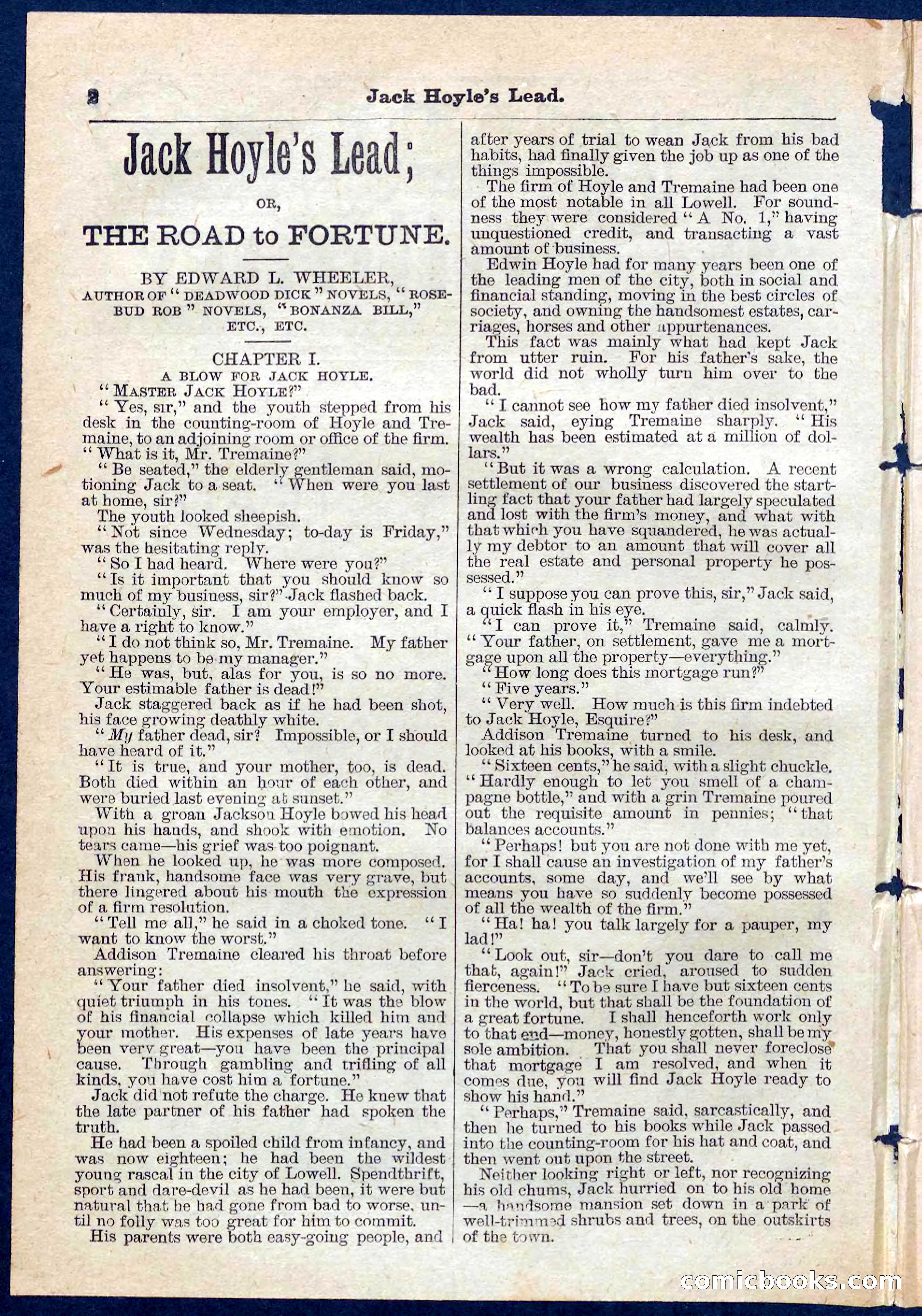 Beadle's Pocket Library No. 107 — page 2 of 32