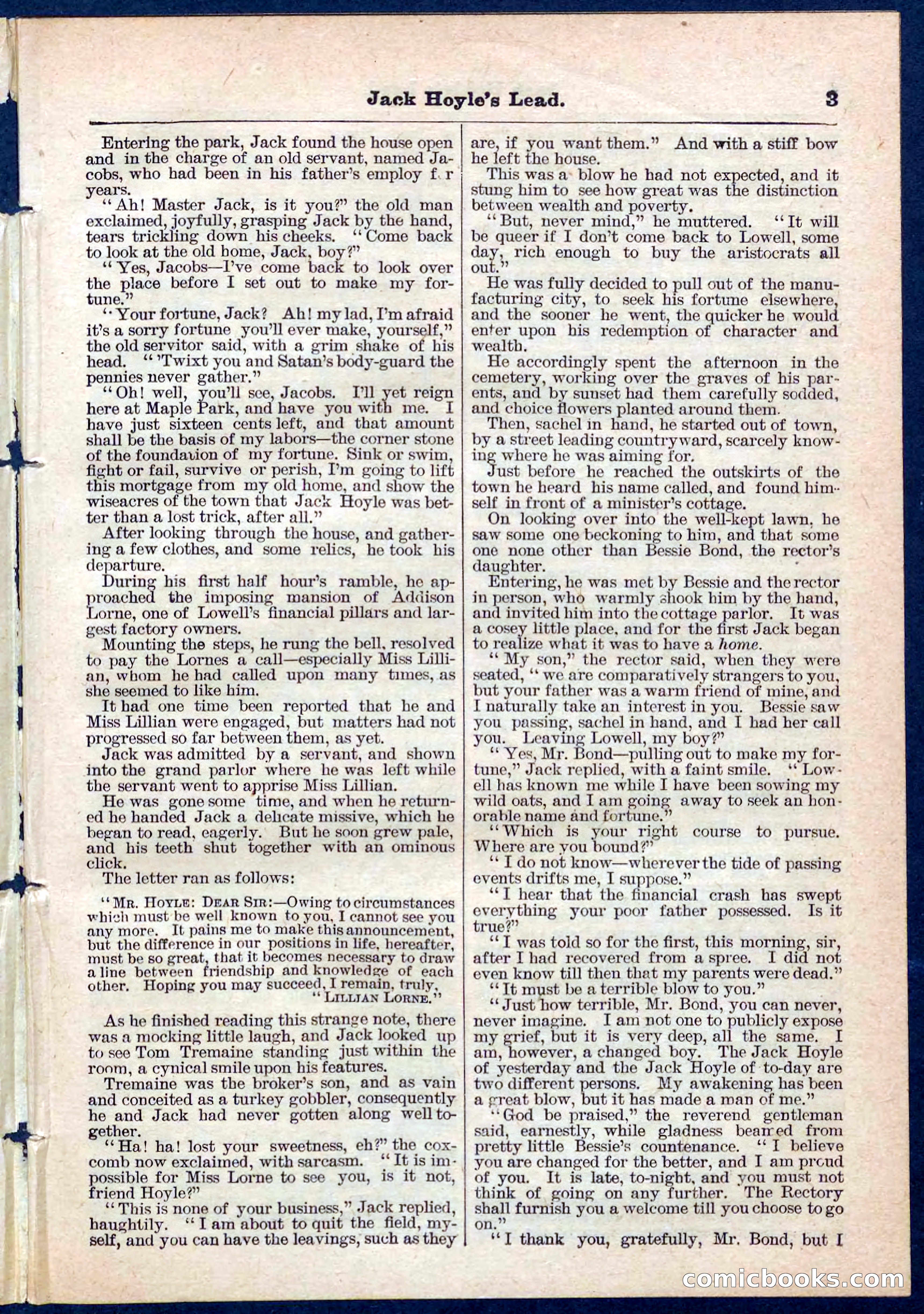 Beadle's Pocket Library No. 107 — page 3 of 32