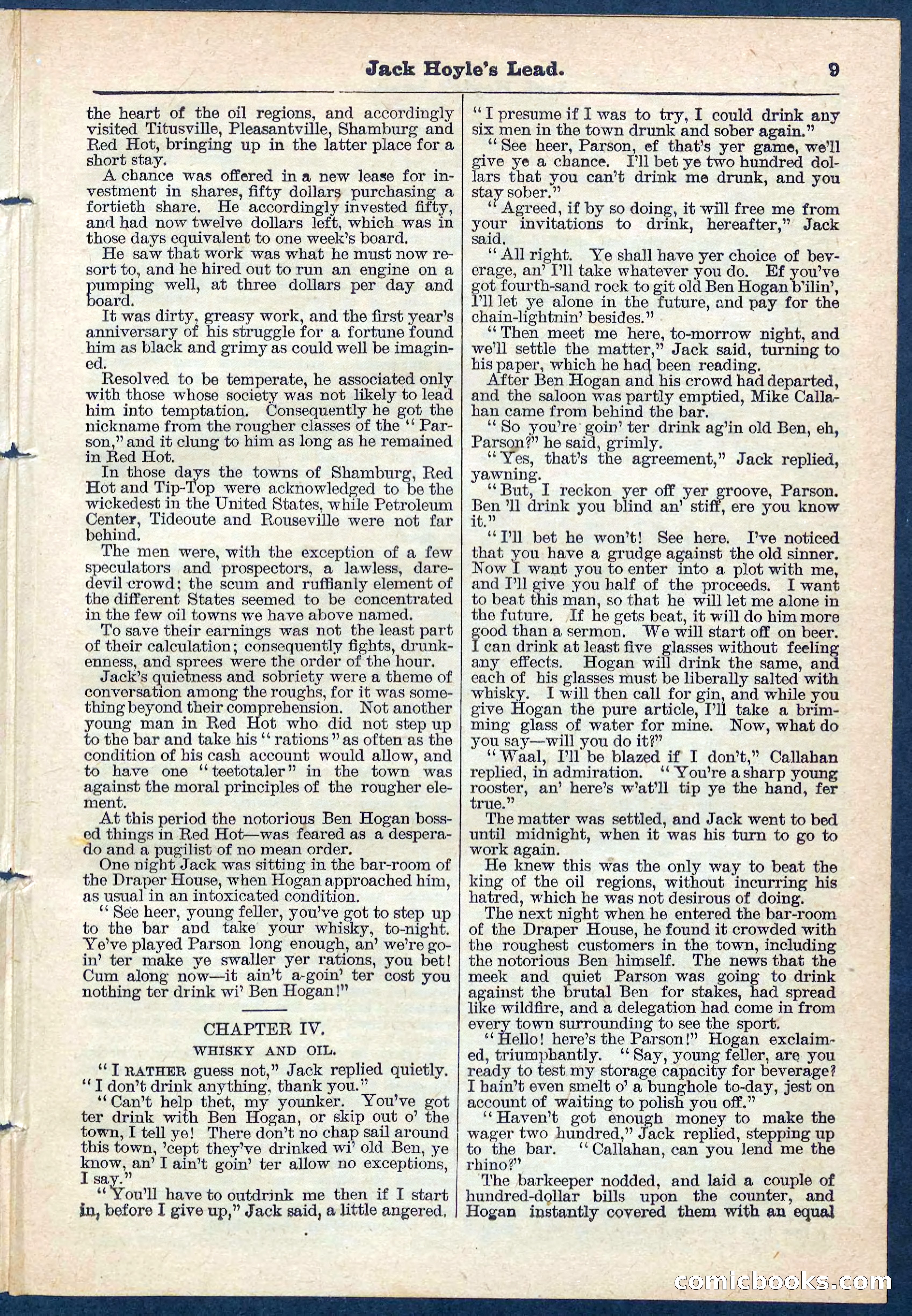 Beadle's Pocket Library No. 107 — page 9 of 32