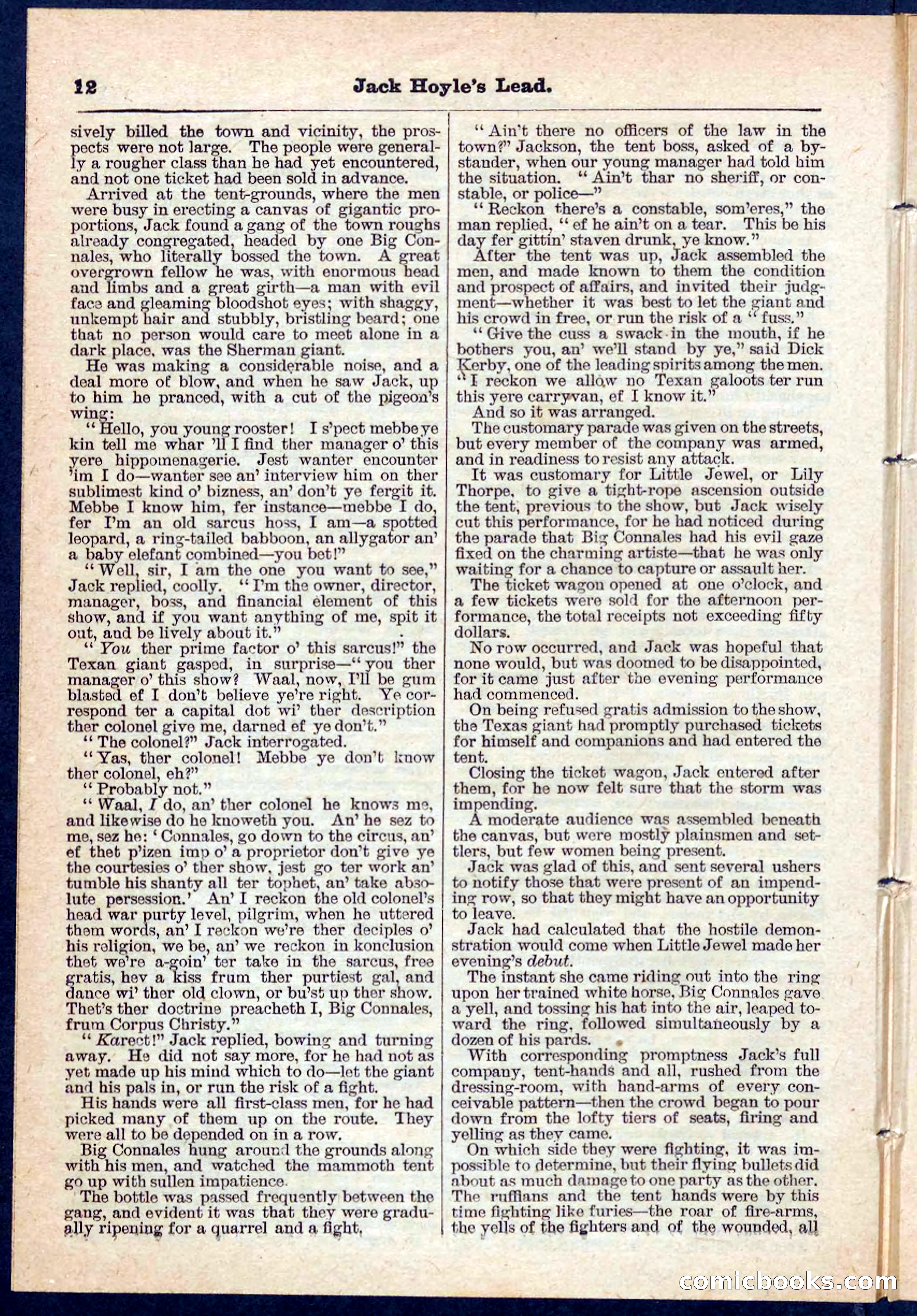 Beadle's Pocket Library No. 107 — page 12 of 32