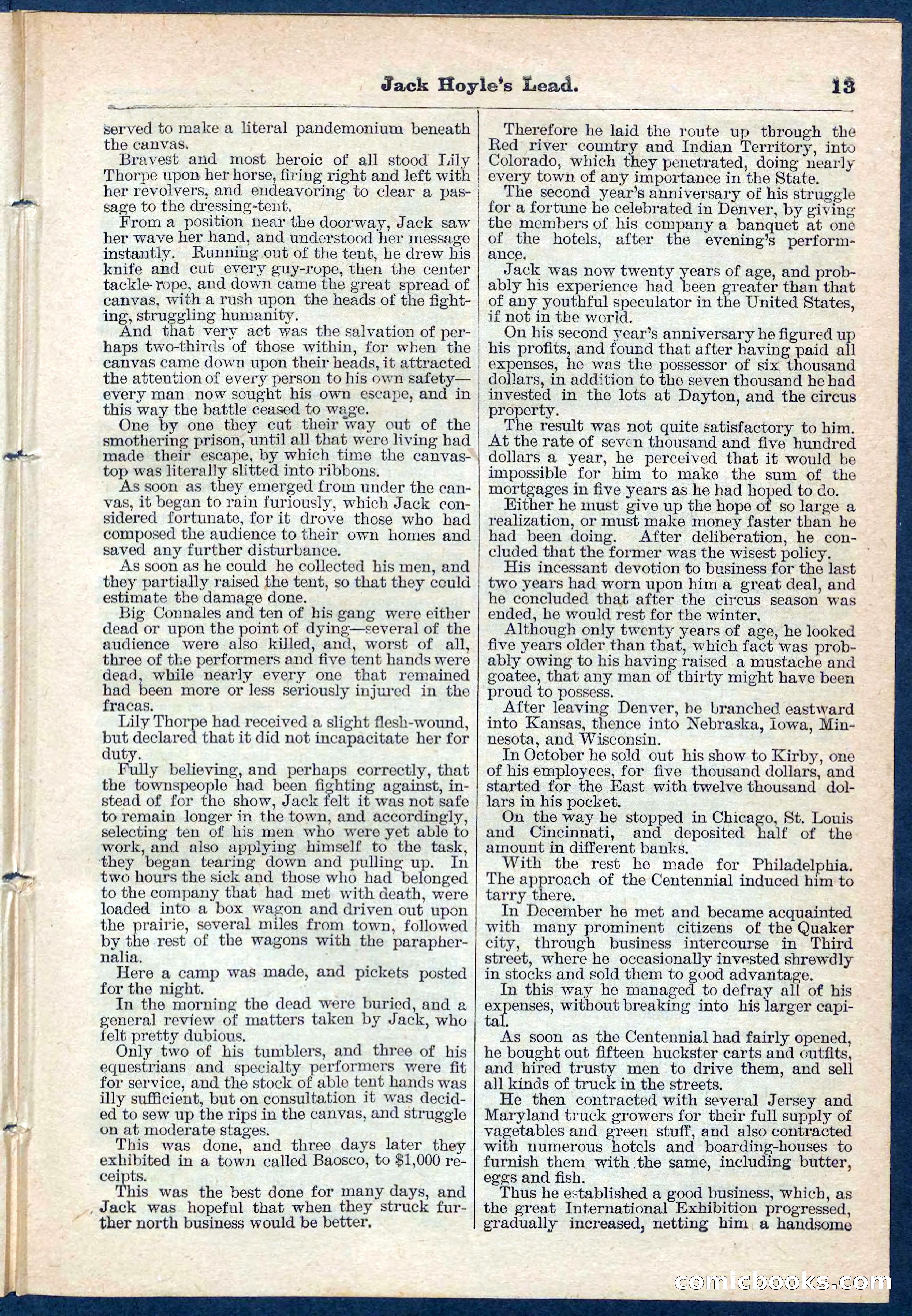 Beadle's Pocket Library No. 107 — page 13 of 32