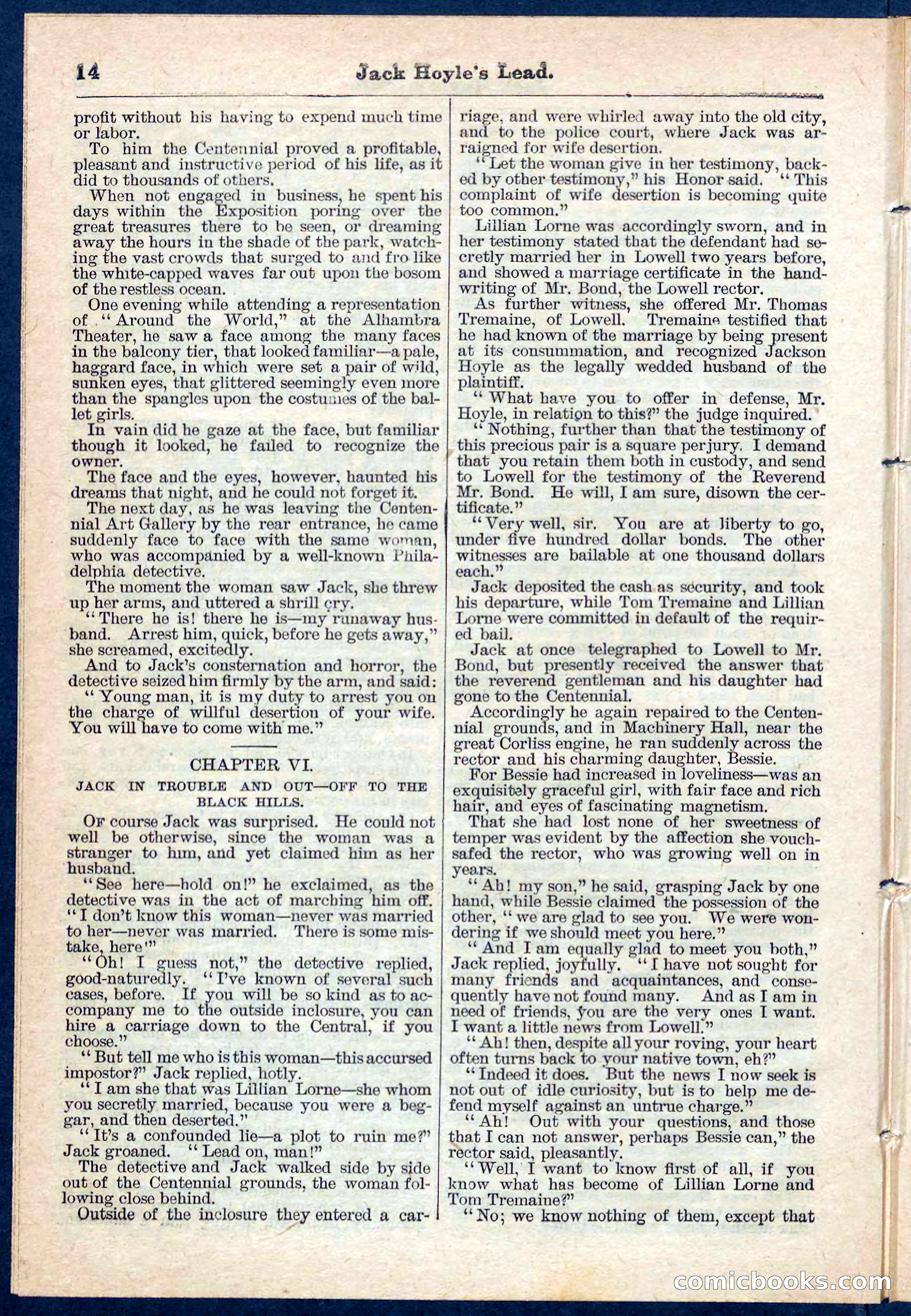 Beadle's Pocket Library No. 107 — page 14 of 32