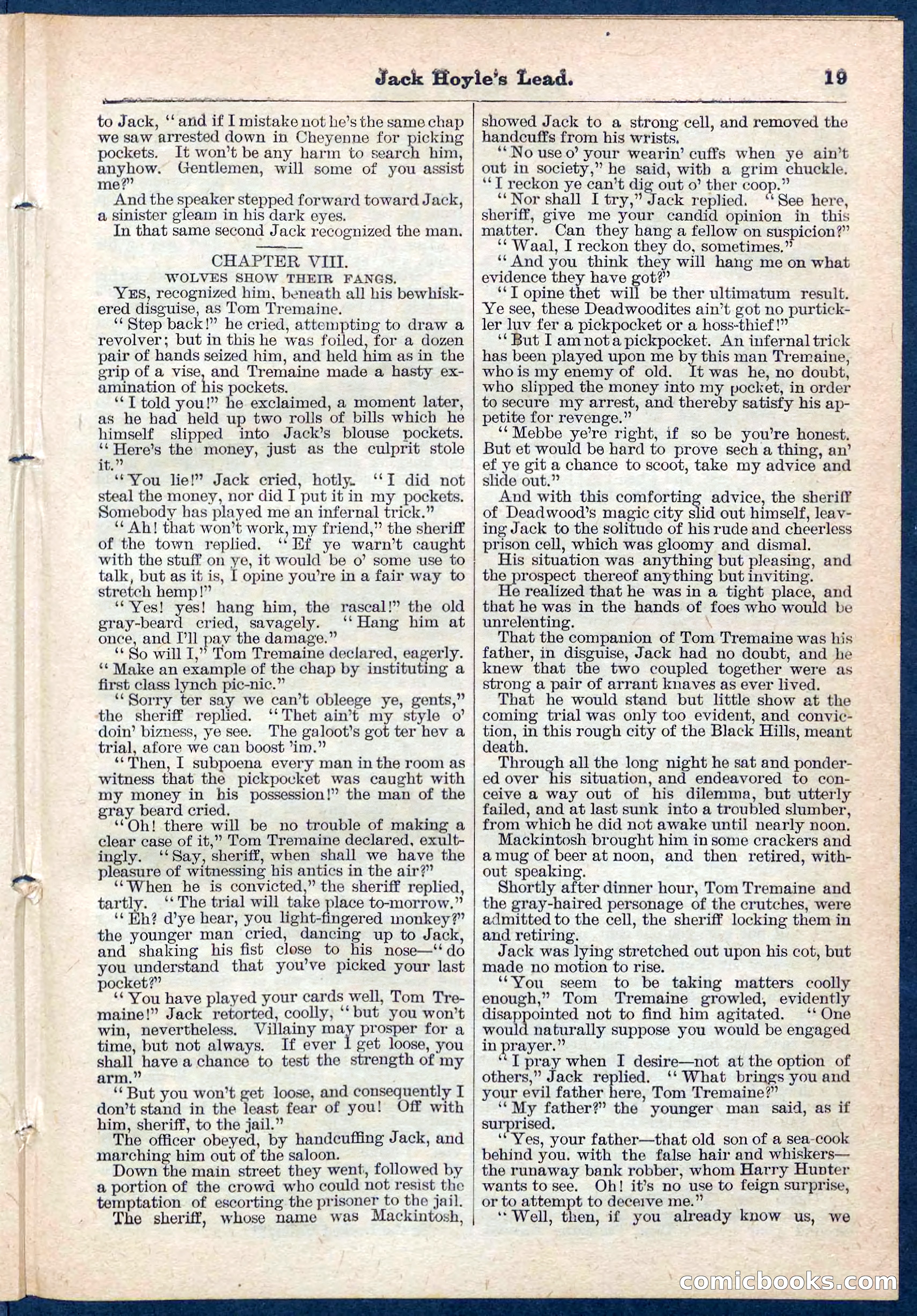 Beadle's Pocket Library No. 107 — page 19 of 32