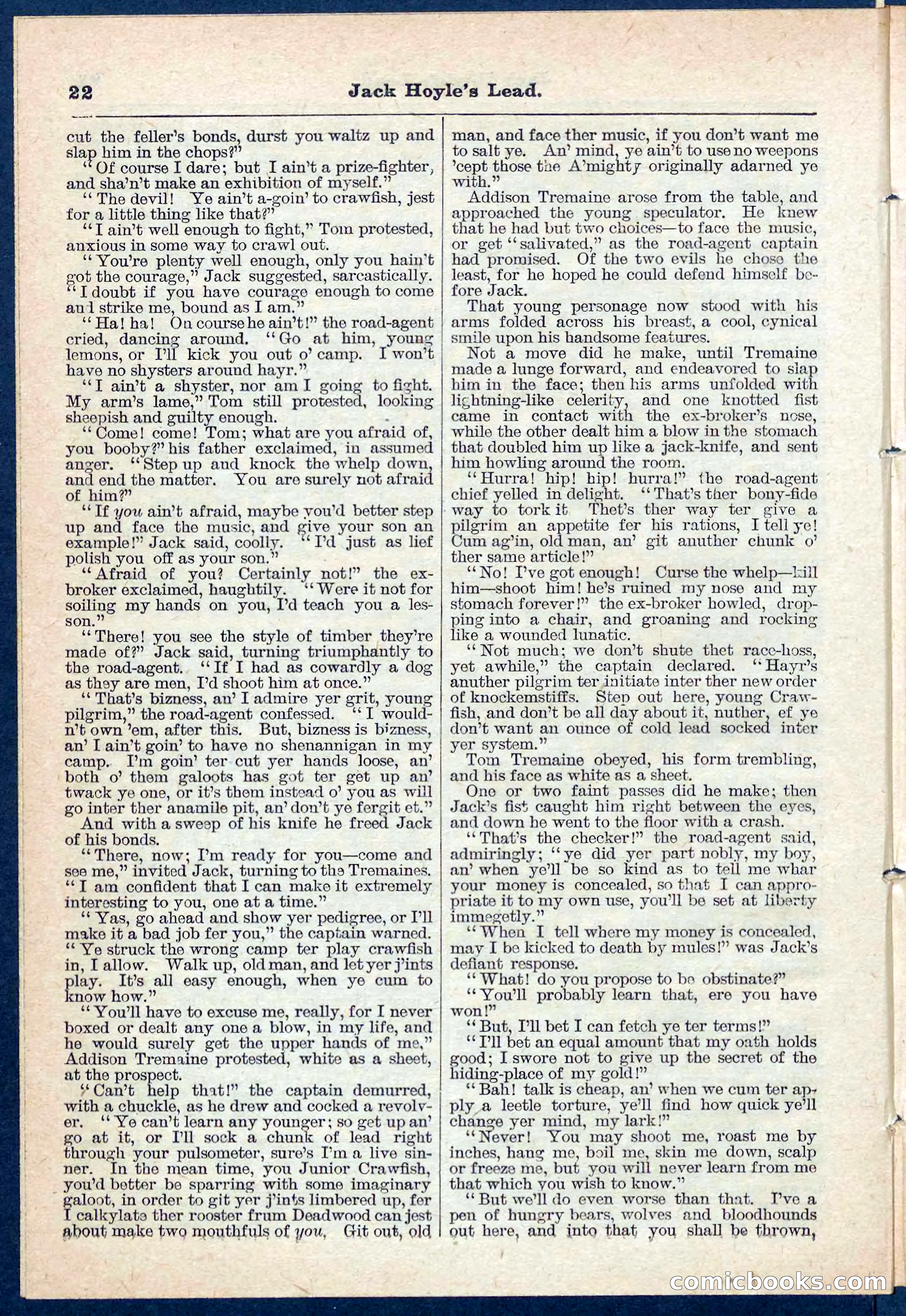 Beadle's Pocket Library No. 107 — page 22 of 32