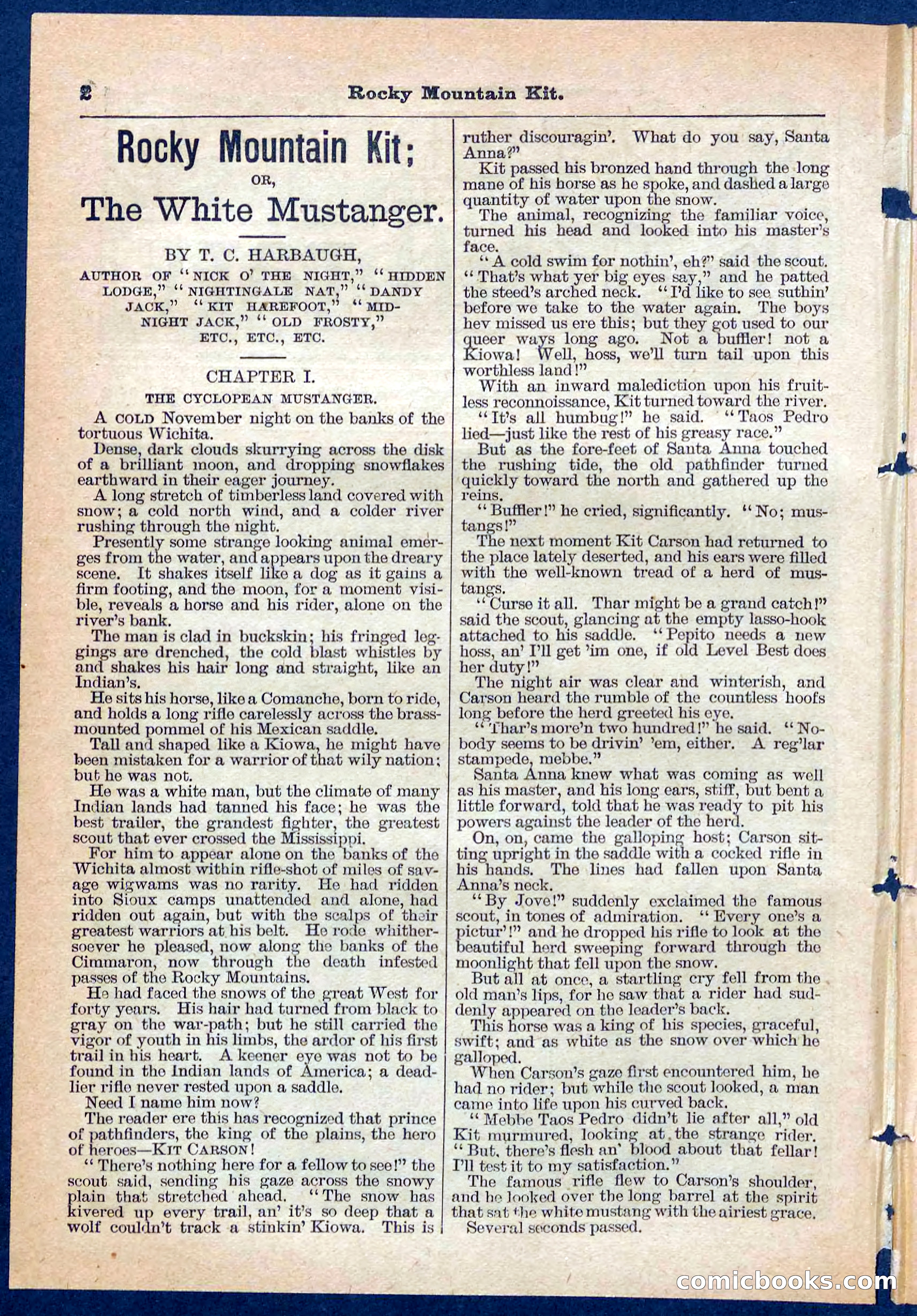 Beadle's Pocket Library No. 108 — page 2 of 32