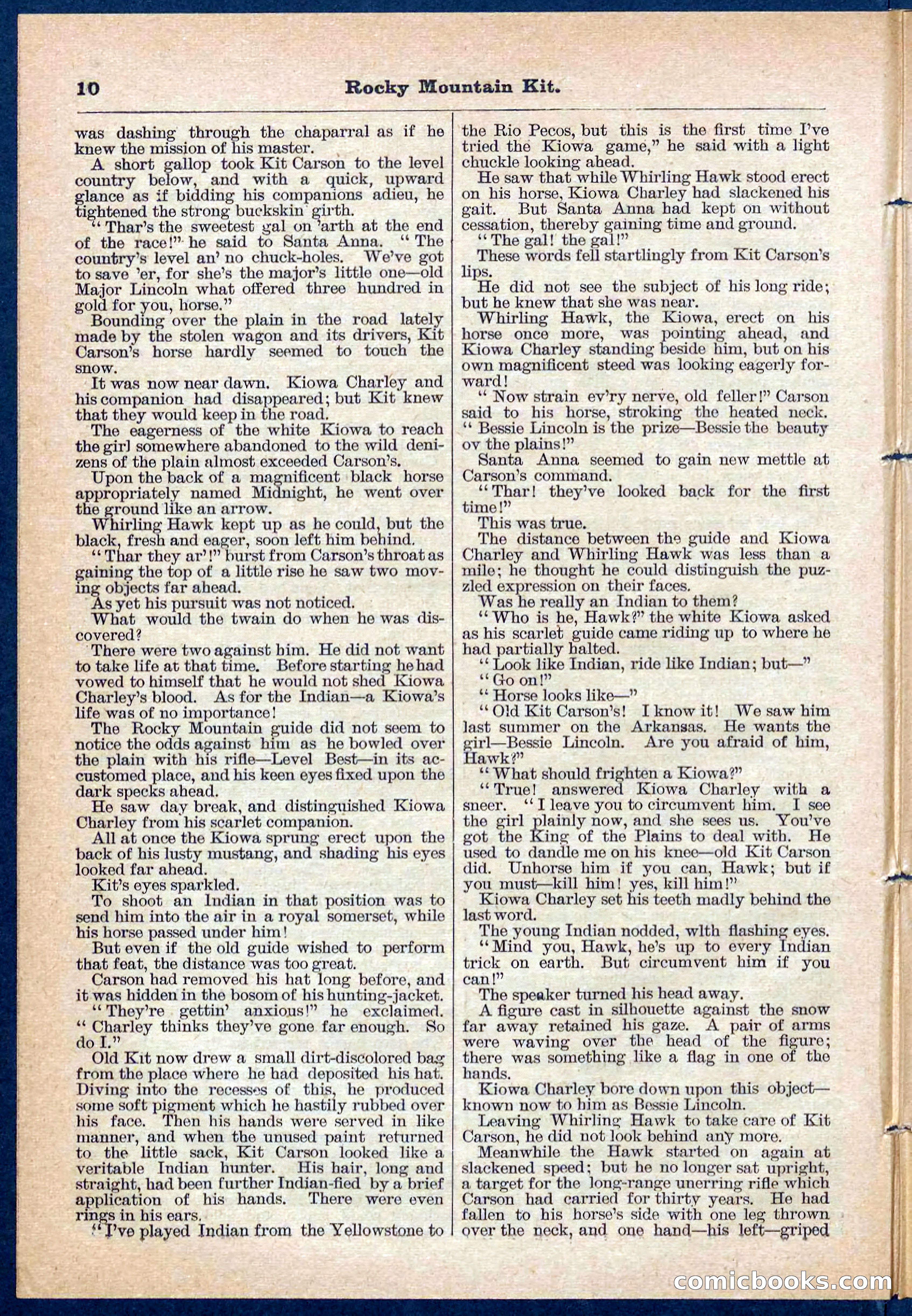 Beadle's Pocket Library No. 108 — page 10 of 32