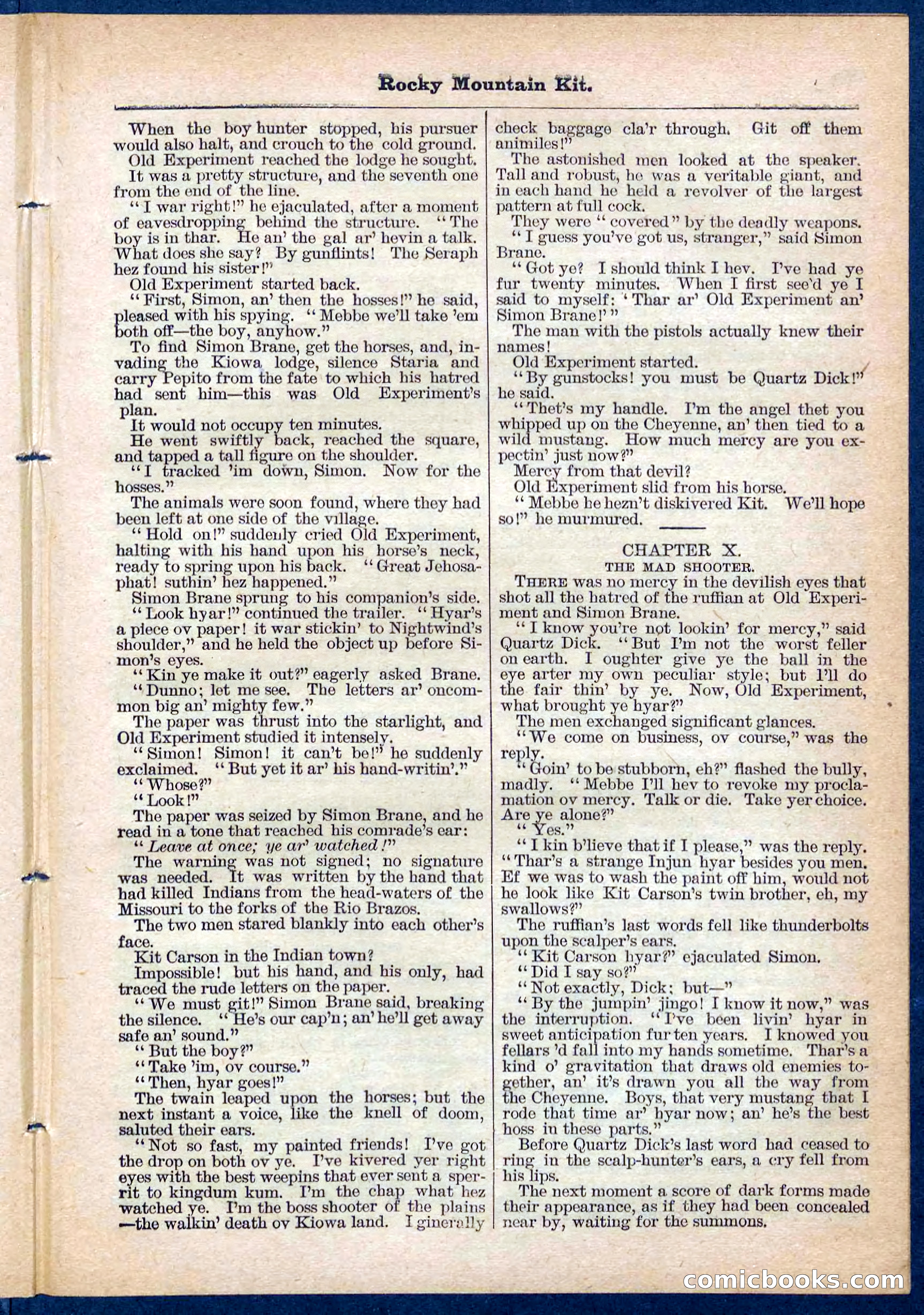 Beadle's Pocket Library No. 108 — page 17 of 32