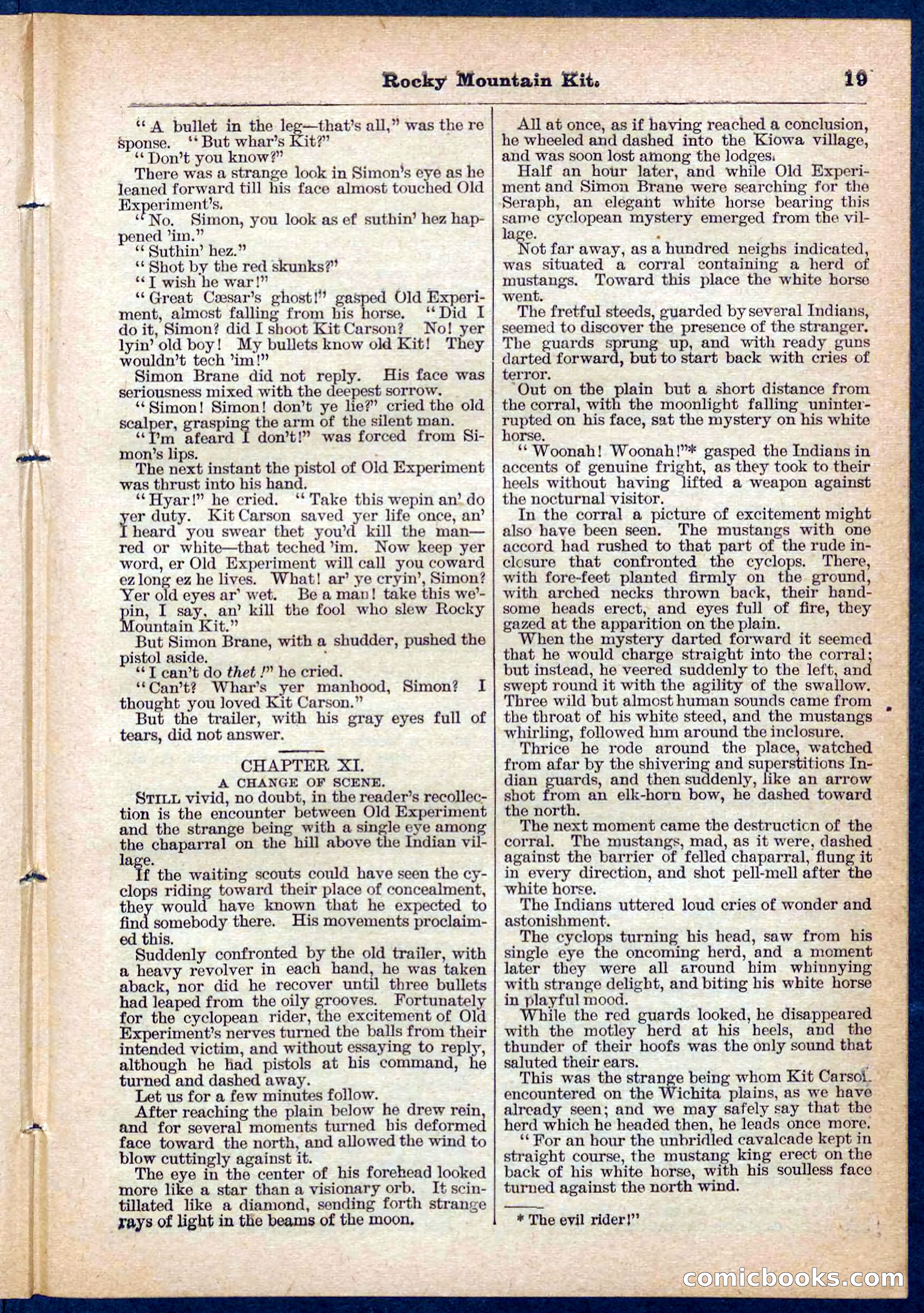 Beadle's Pocket Library No. 108 — page 19 of 32