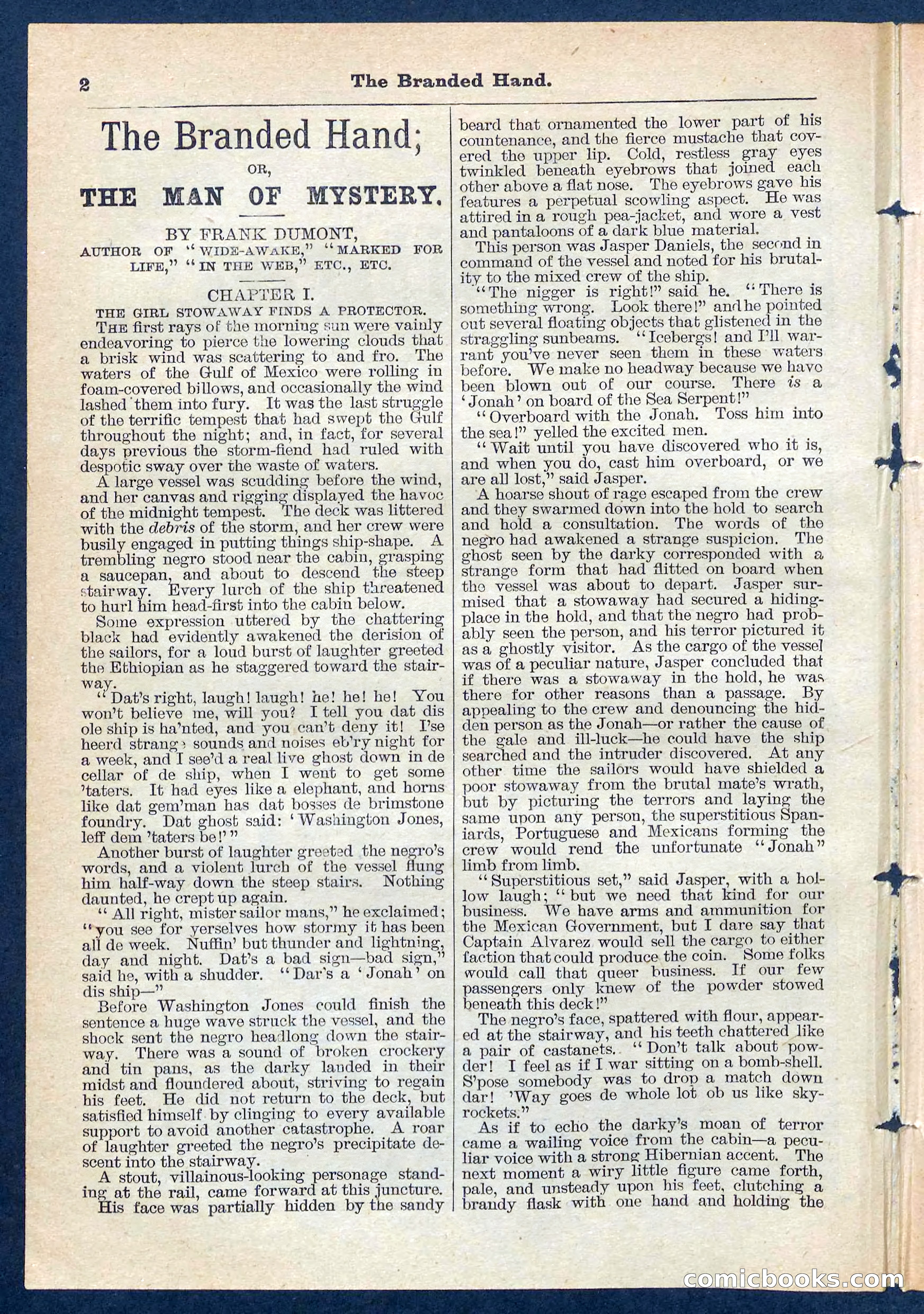 Beadle's Pocket Library No. 109 — page 2 of 32