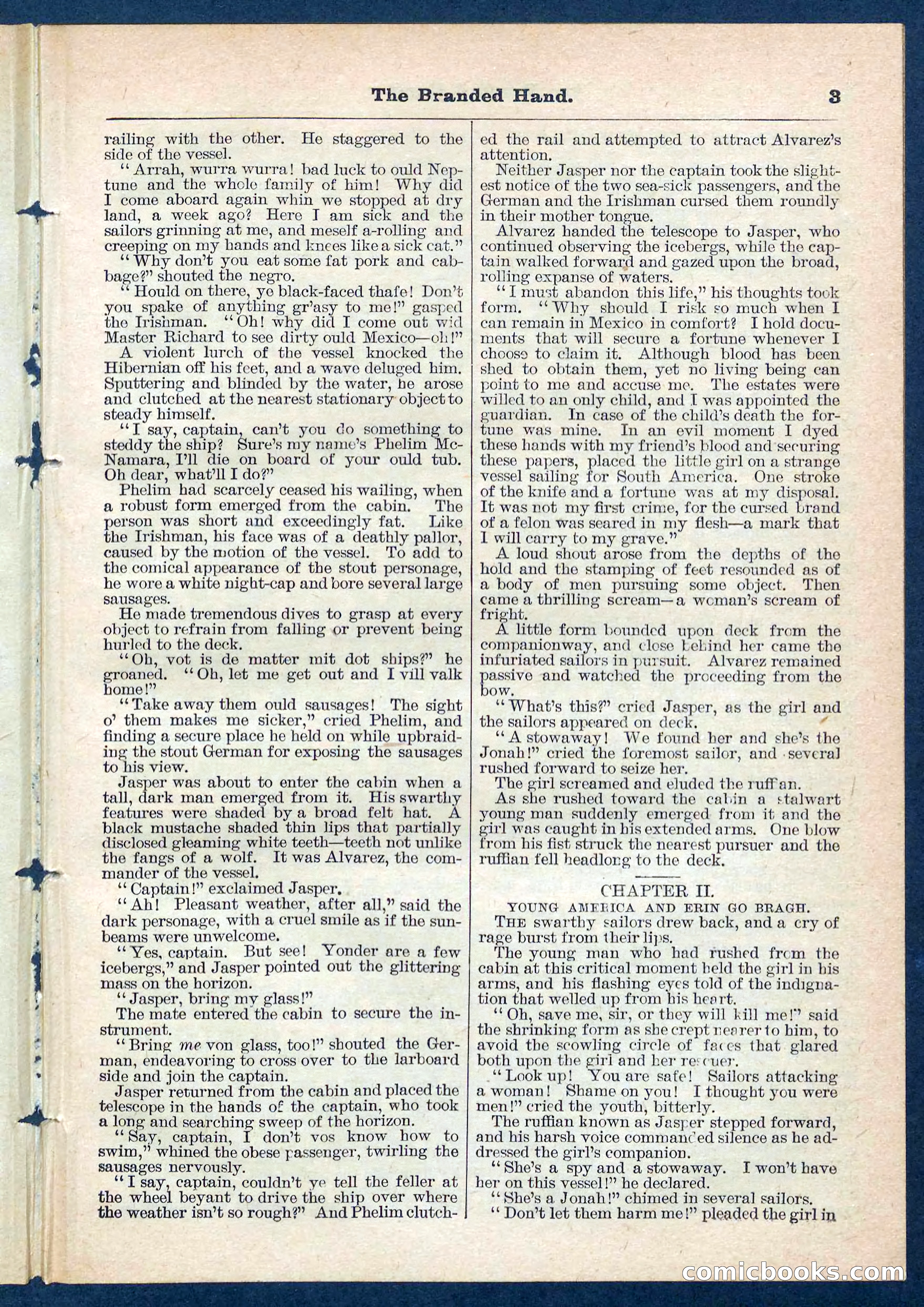 Beadle's Pocket Library No. 109 — page 3 of 32