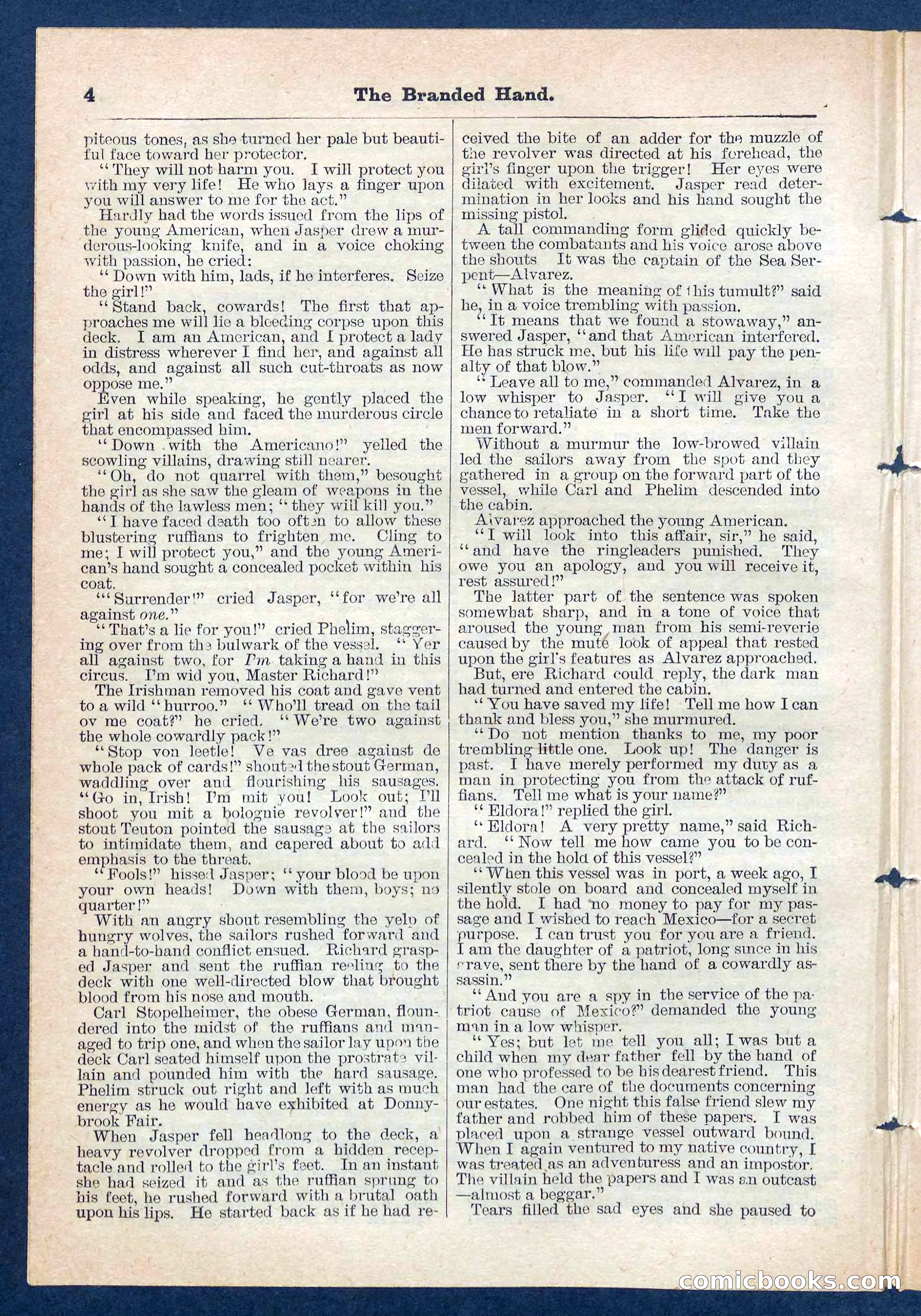 Beadle's Pocket Library No. 109 — page 5 of 32