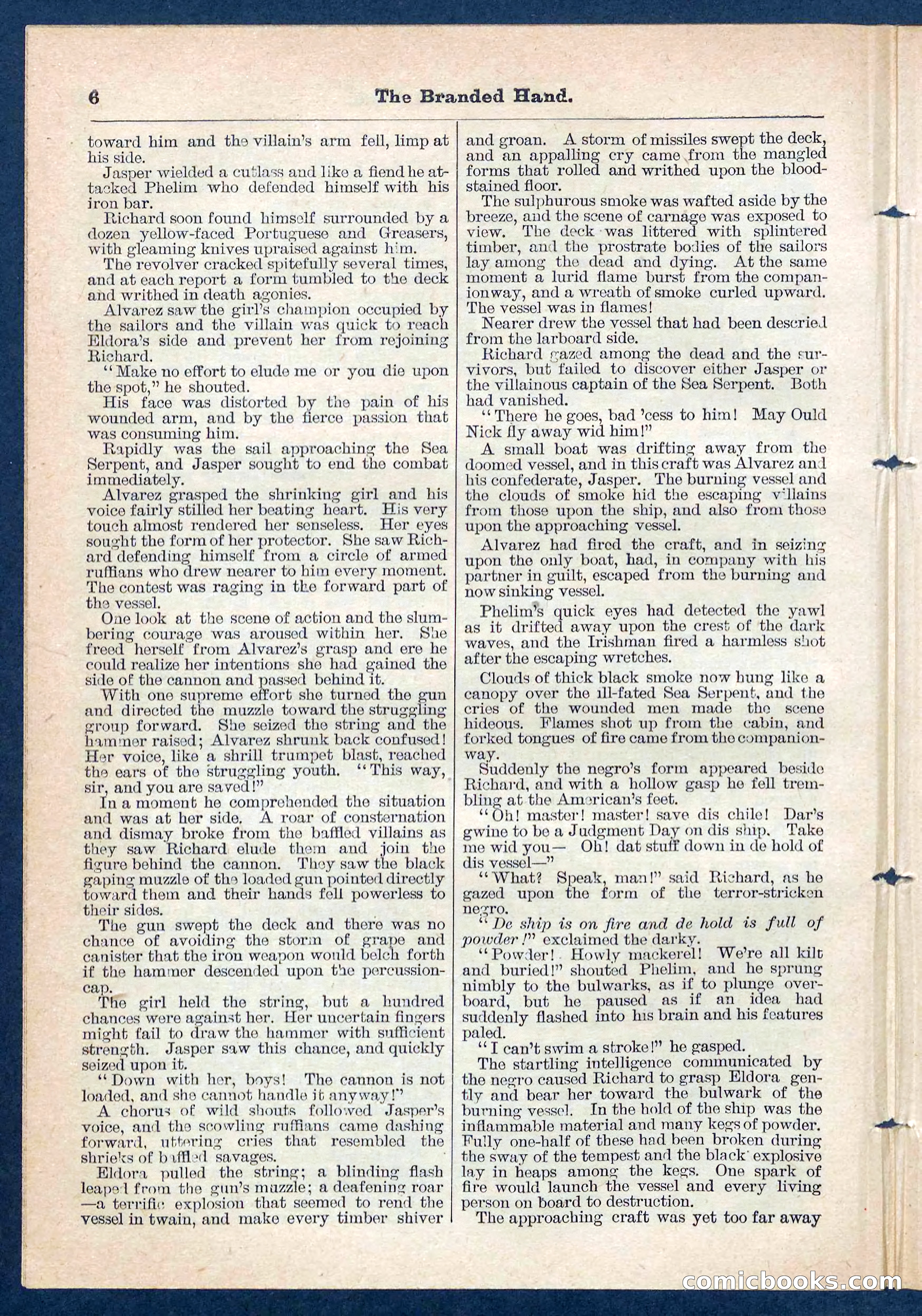 Beadle's Pocket Library No. 109 — page 6 of 32