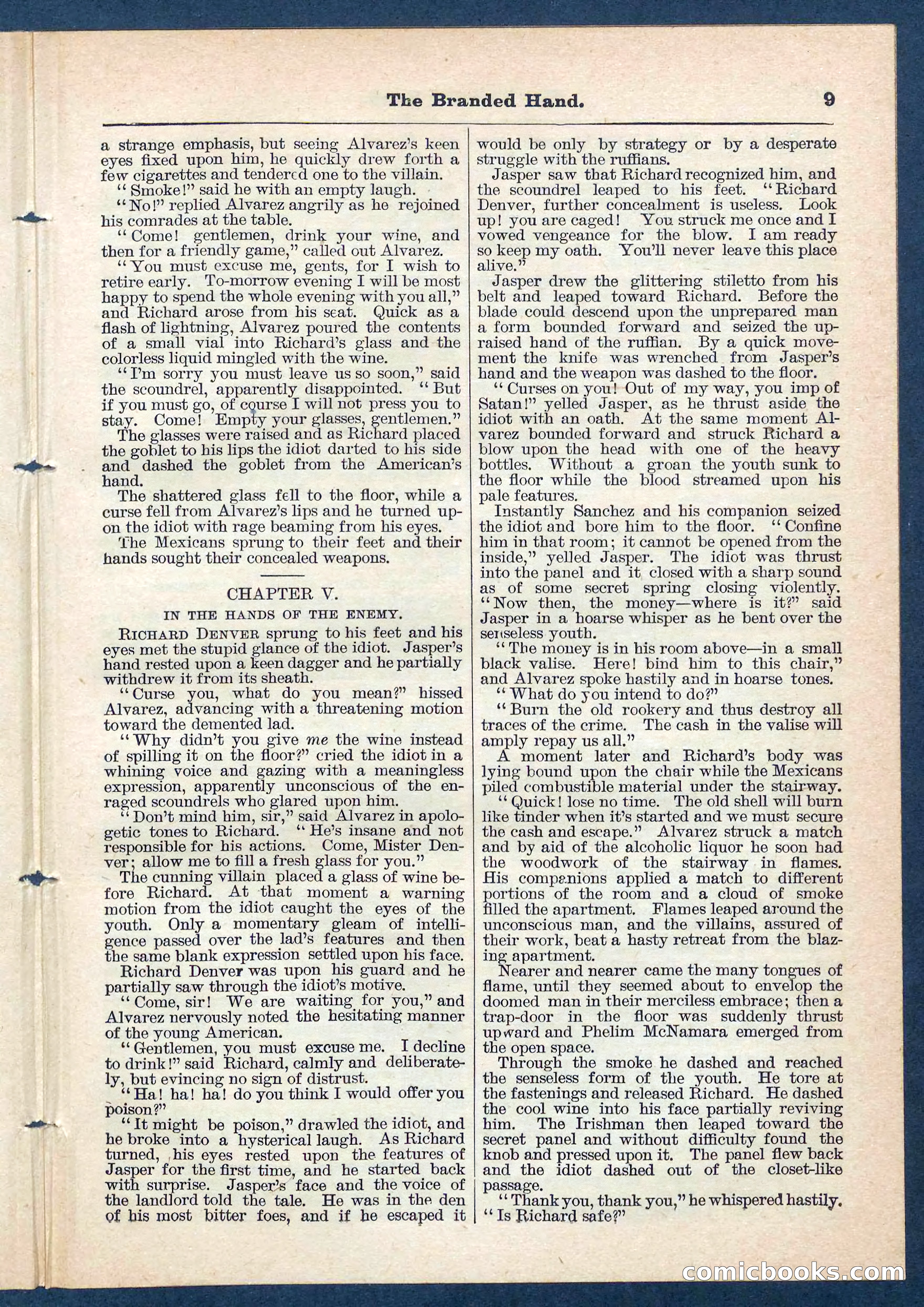 Beadle's Pocket Library No. 109 — page 9 of 32