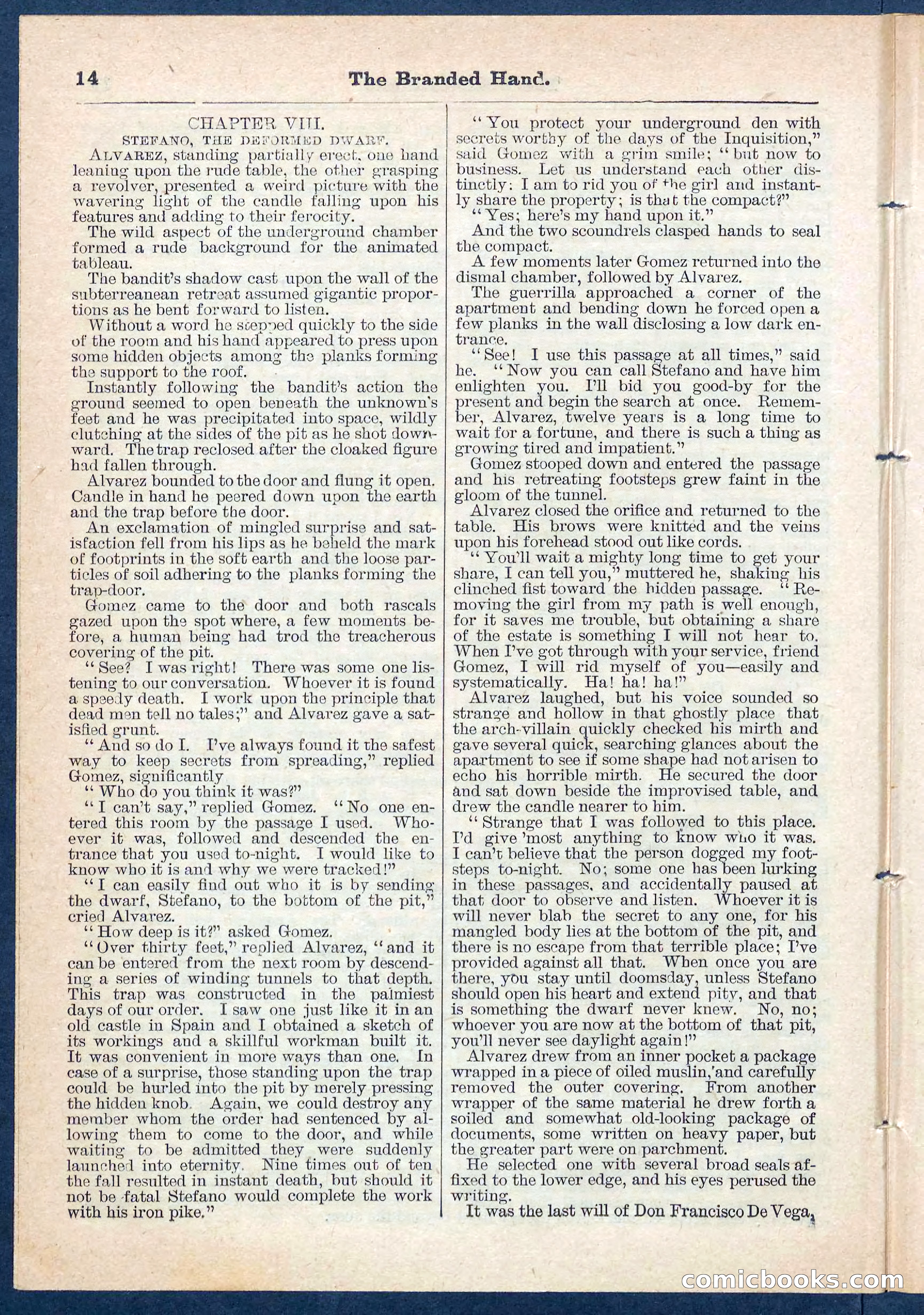 Beadle's Pocket Library No. 109 — page 14 of 32