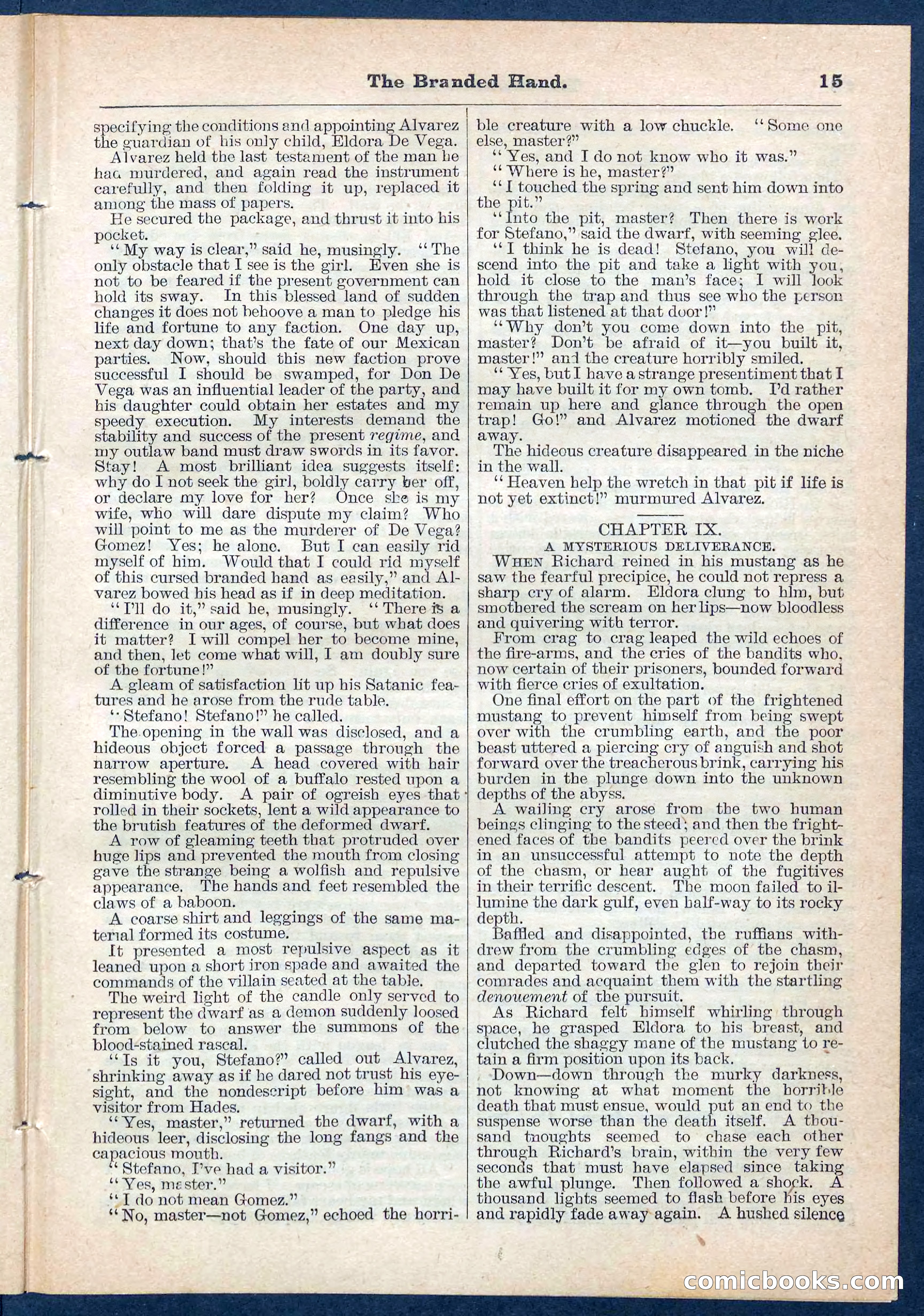 Beadle's Pocket Library No. 109 — page 15 of 32