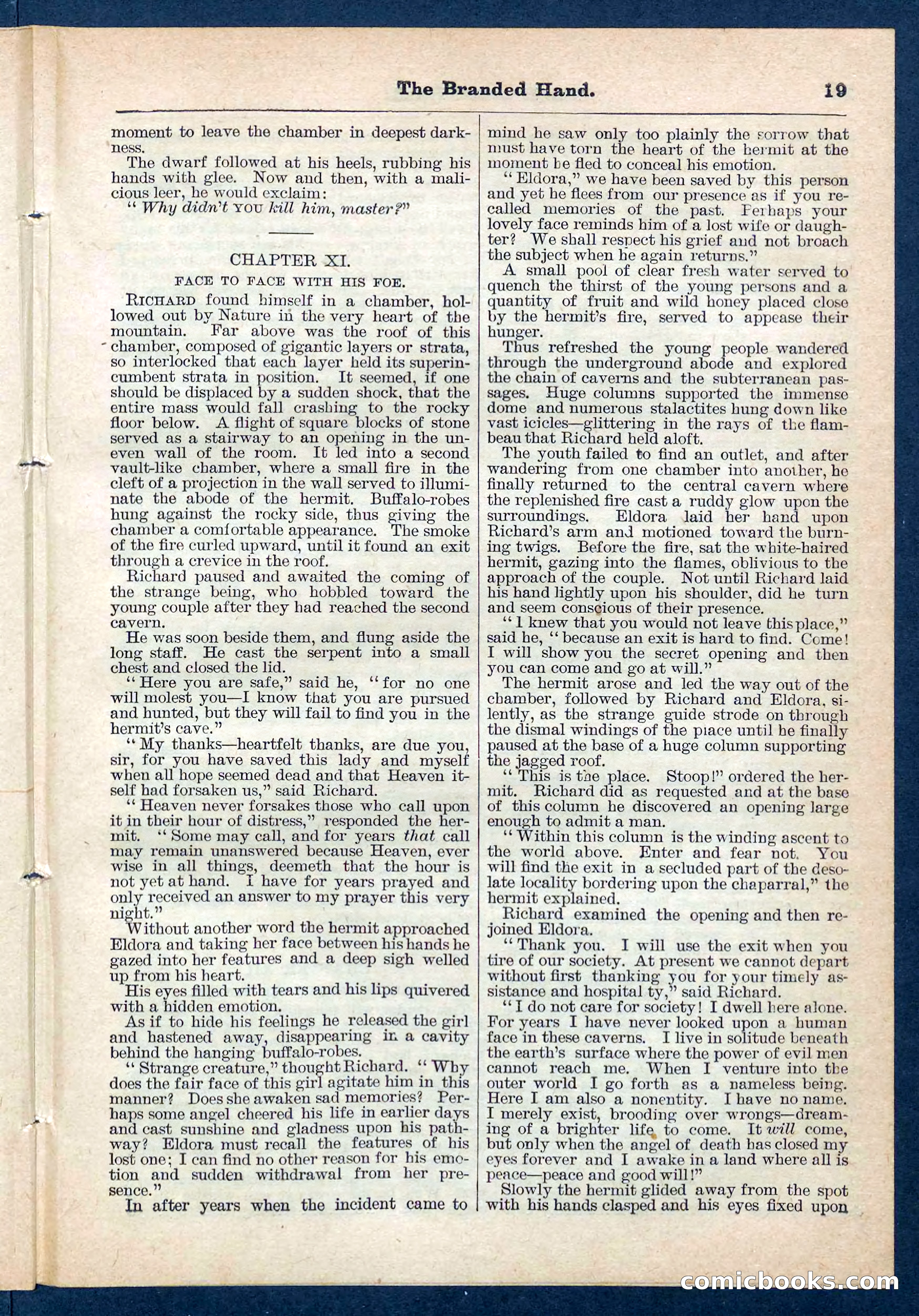 Beadle's Pocket Library No. 109 — page 19 of 32