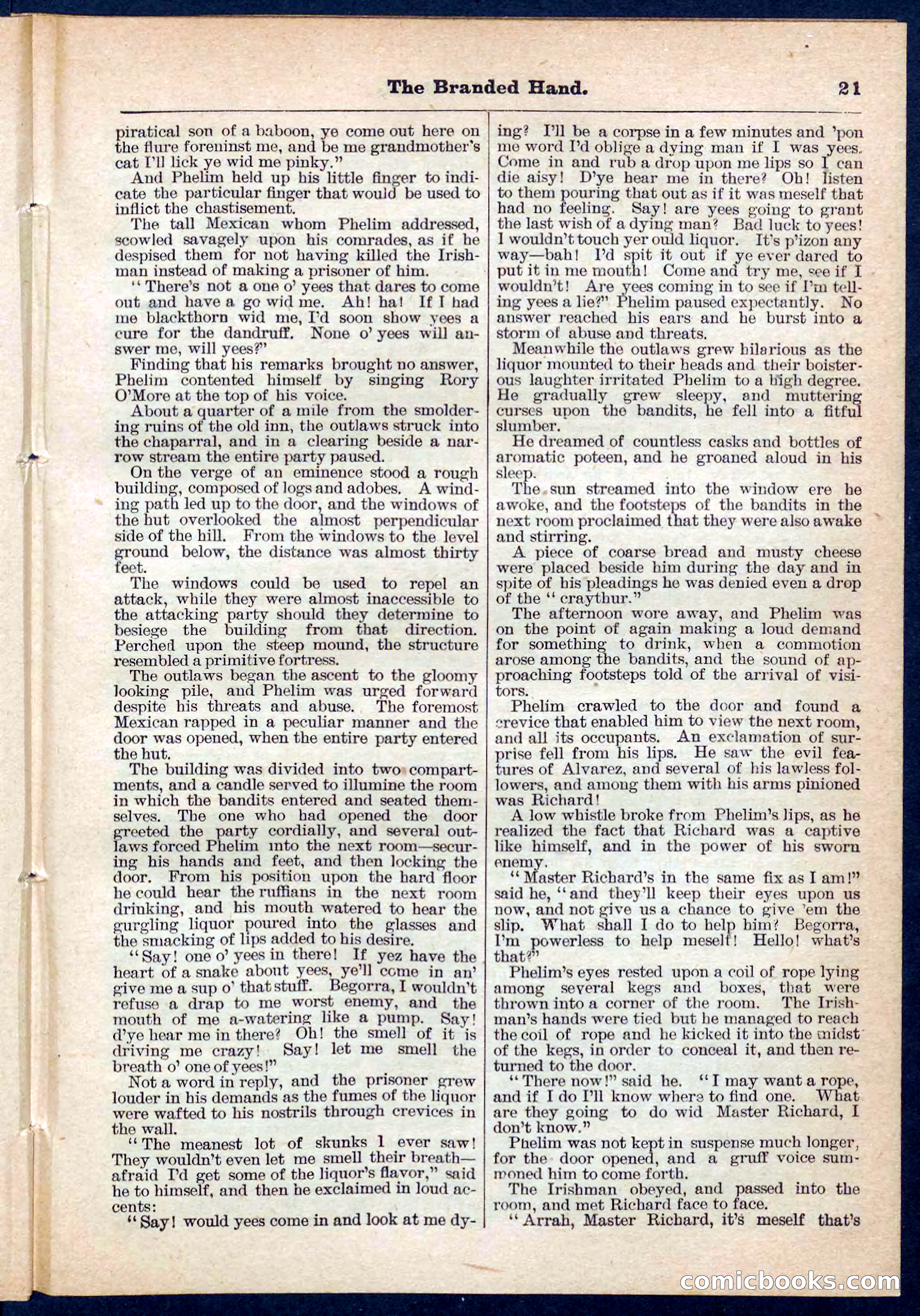 Beadle's Pocket Library No. 109 — page 20 of 32