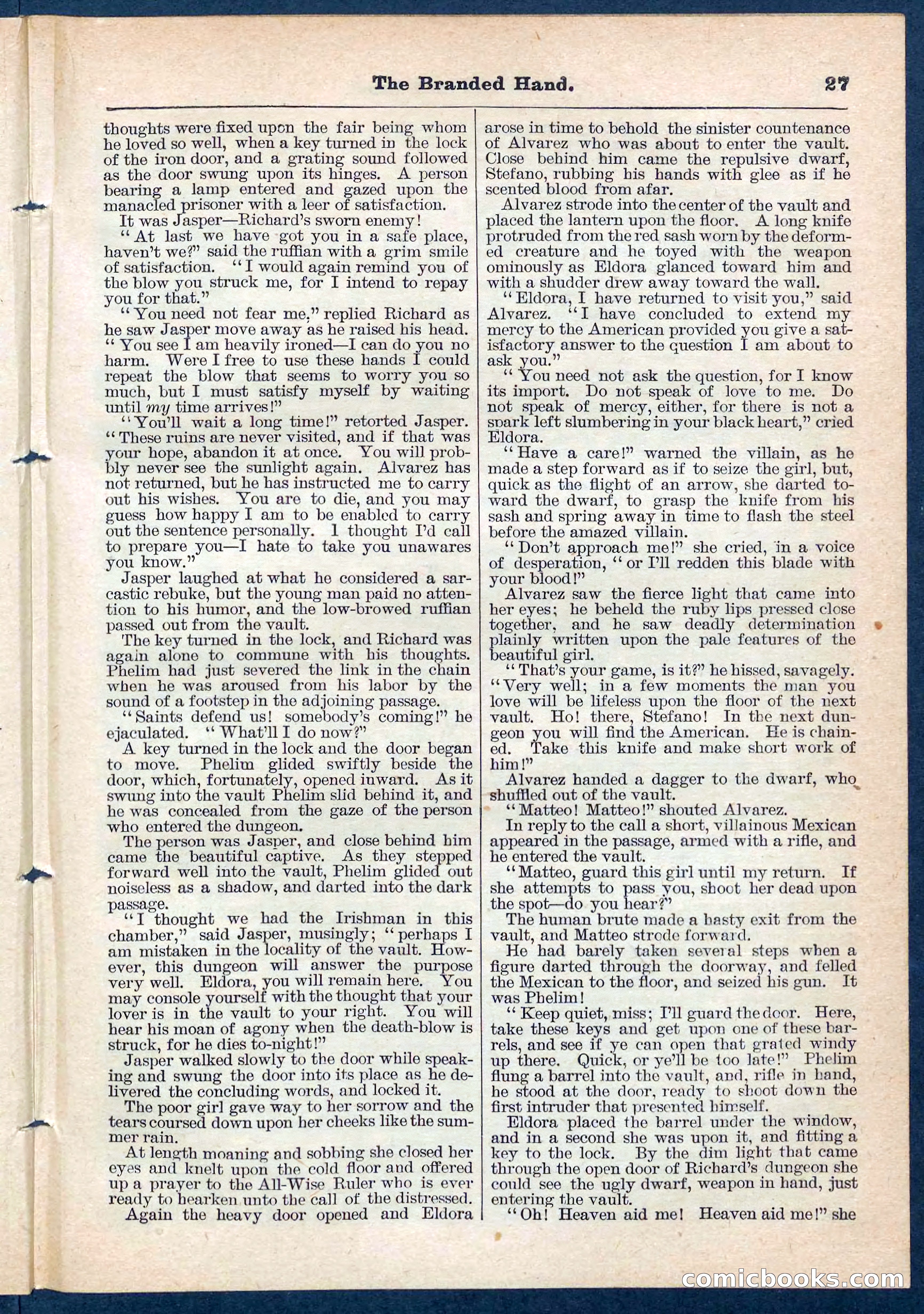 Beadle's Pocket Library No. 109 — page 26 of 32