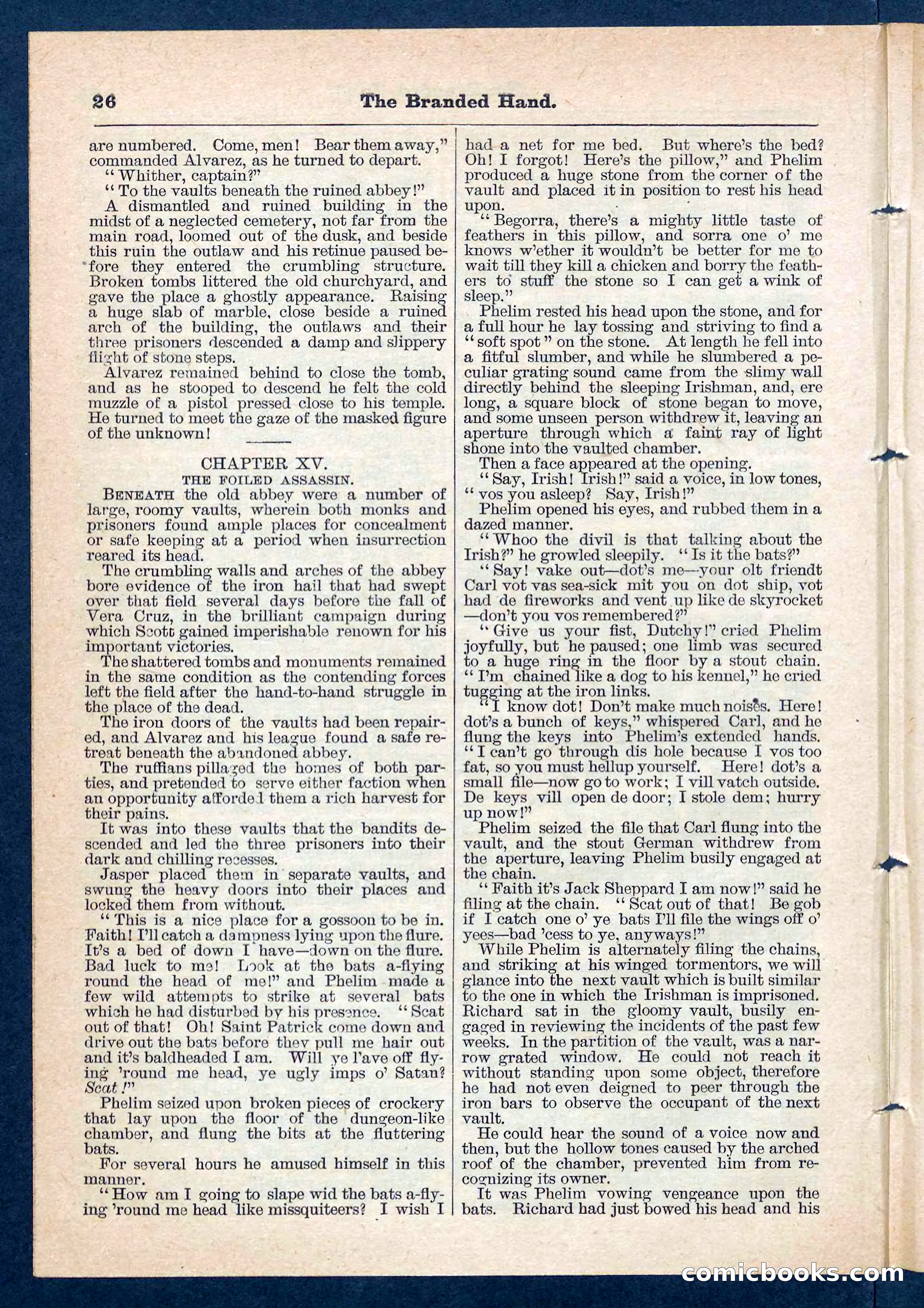 Beadle's Pocket Library No. 109 — page 27 of 32