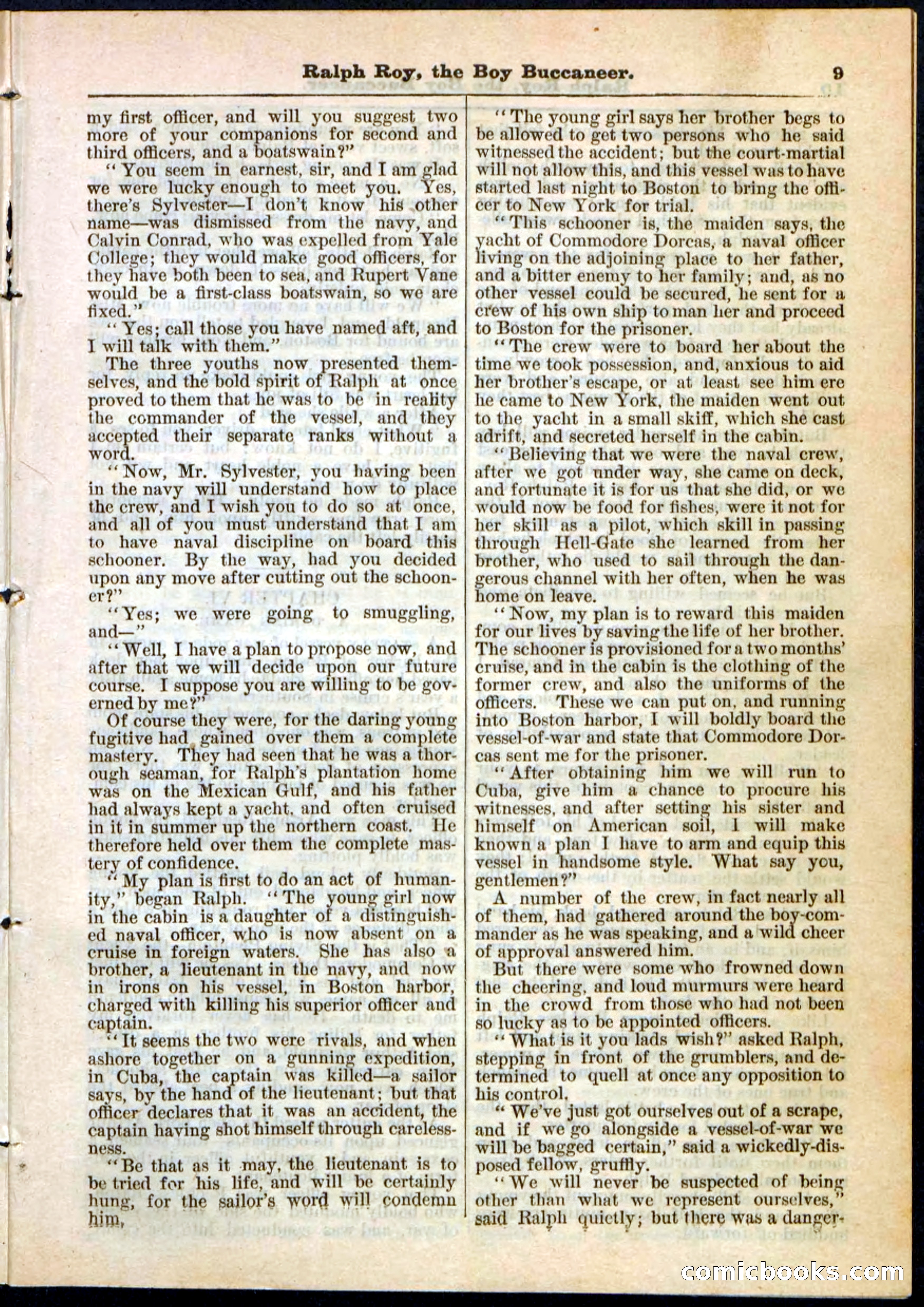 Beadle's Pocket Library No. 11 — page 9 of 32