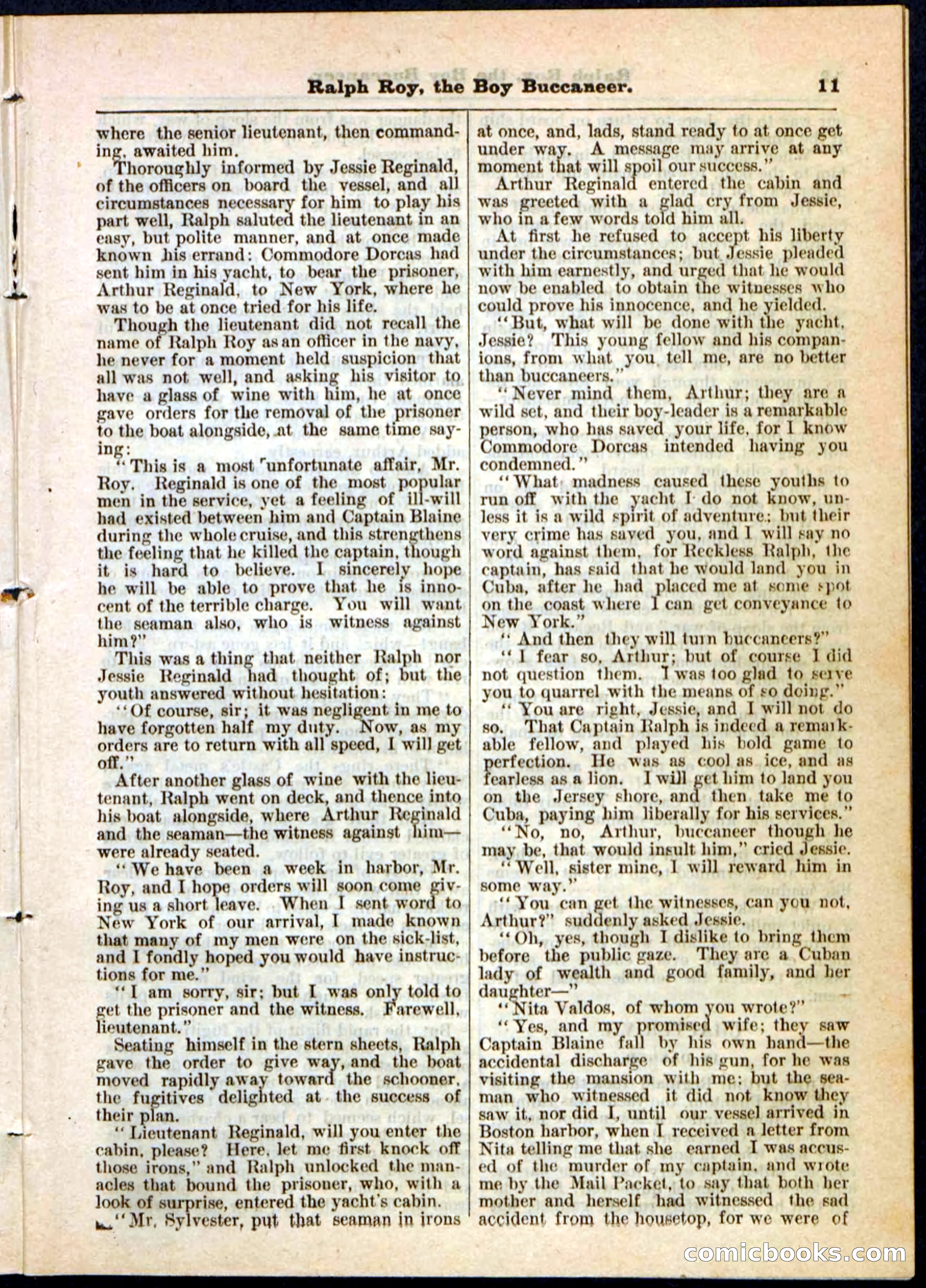 Beadle's Pocket Library No. 11 — page 11 of 32