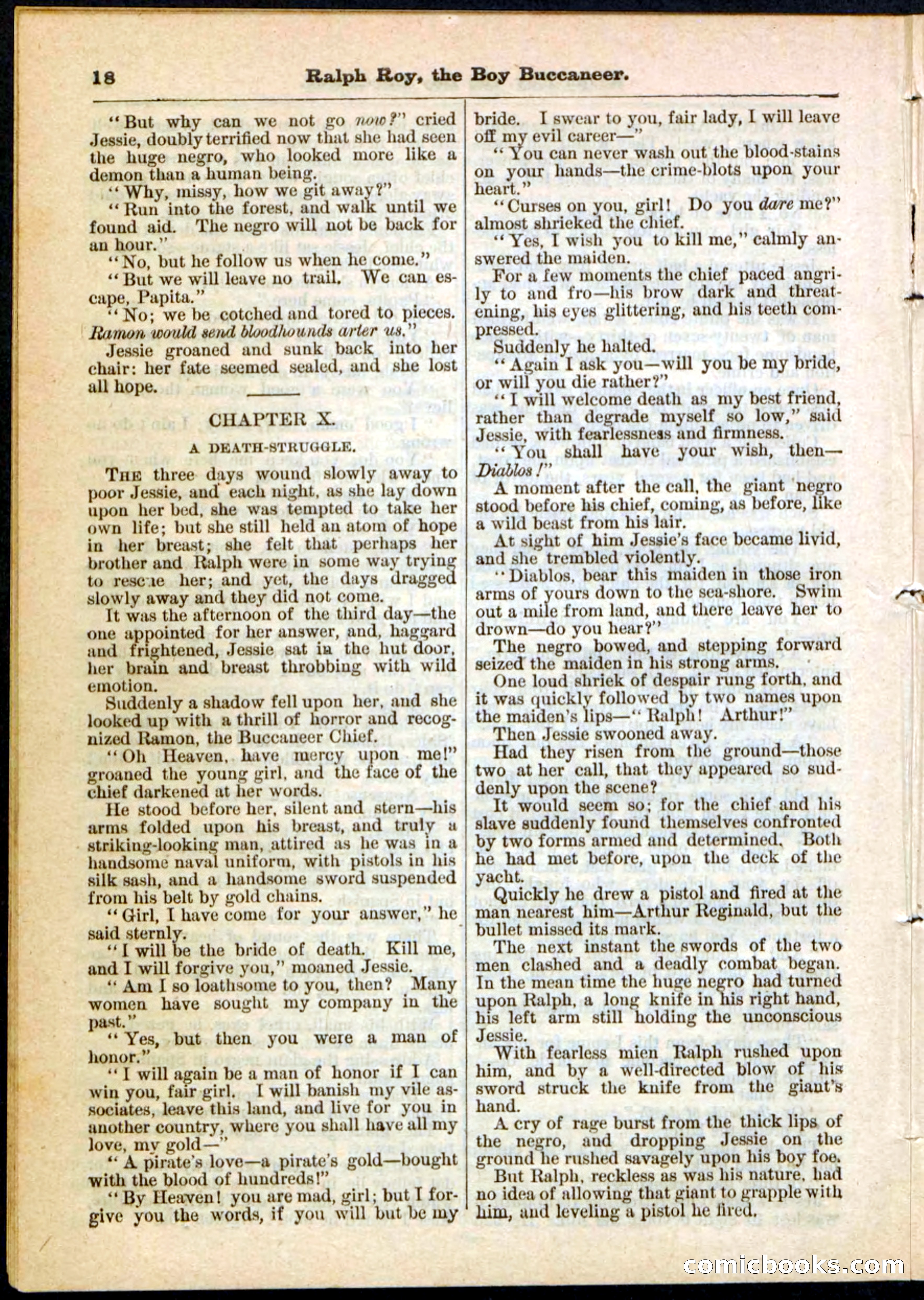 Beadle's Pocket Library No. 11 — page 18 of 32