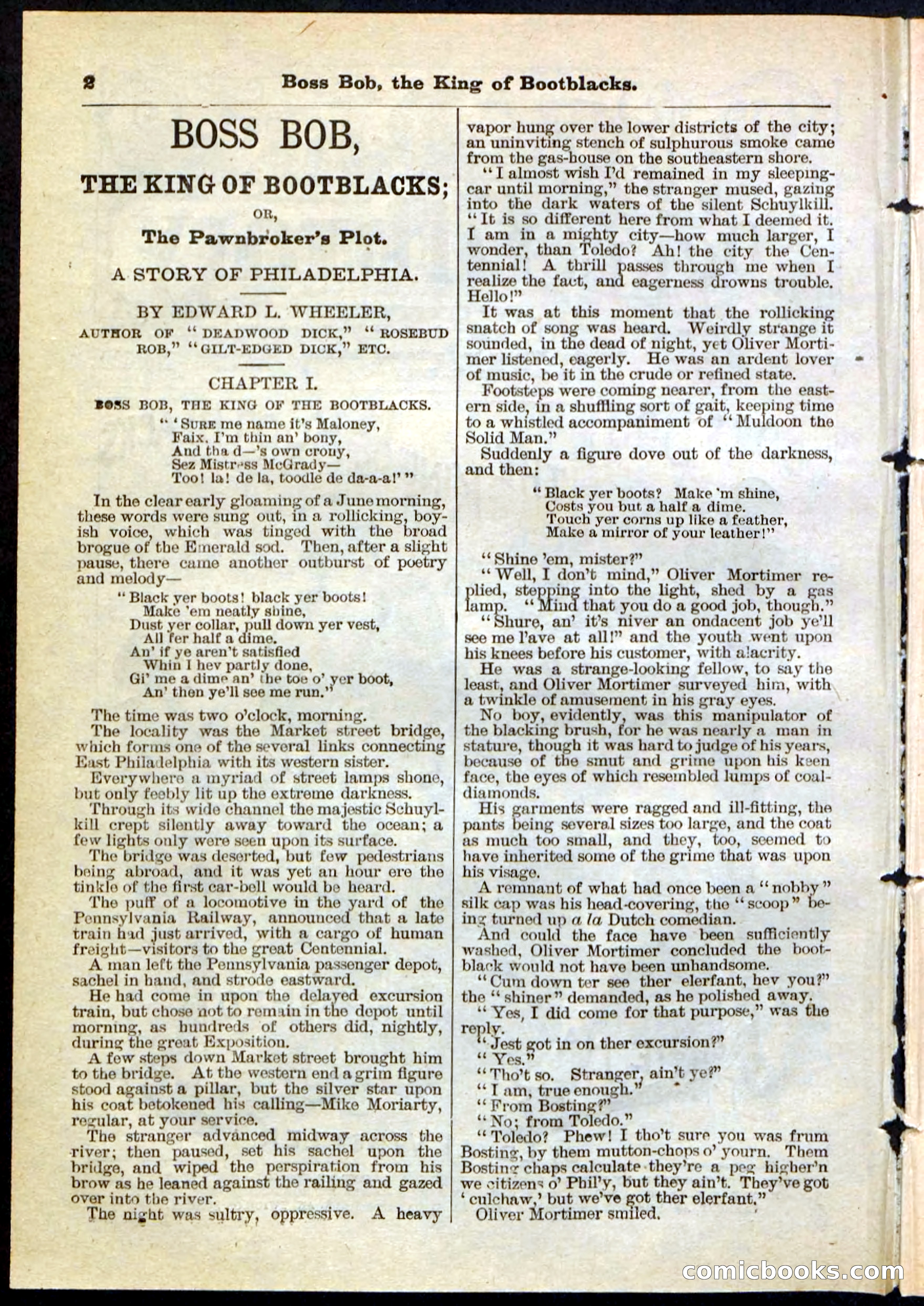 Beadle's Pocket Library No. 111 — page 2 of 32