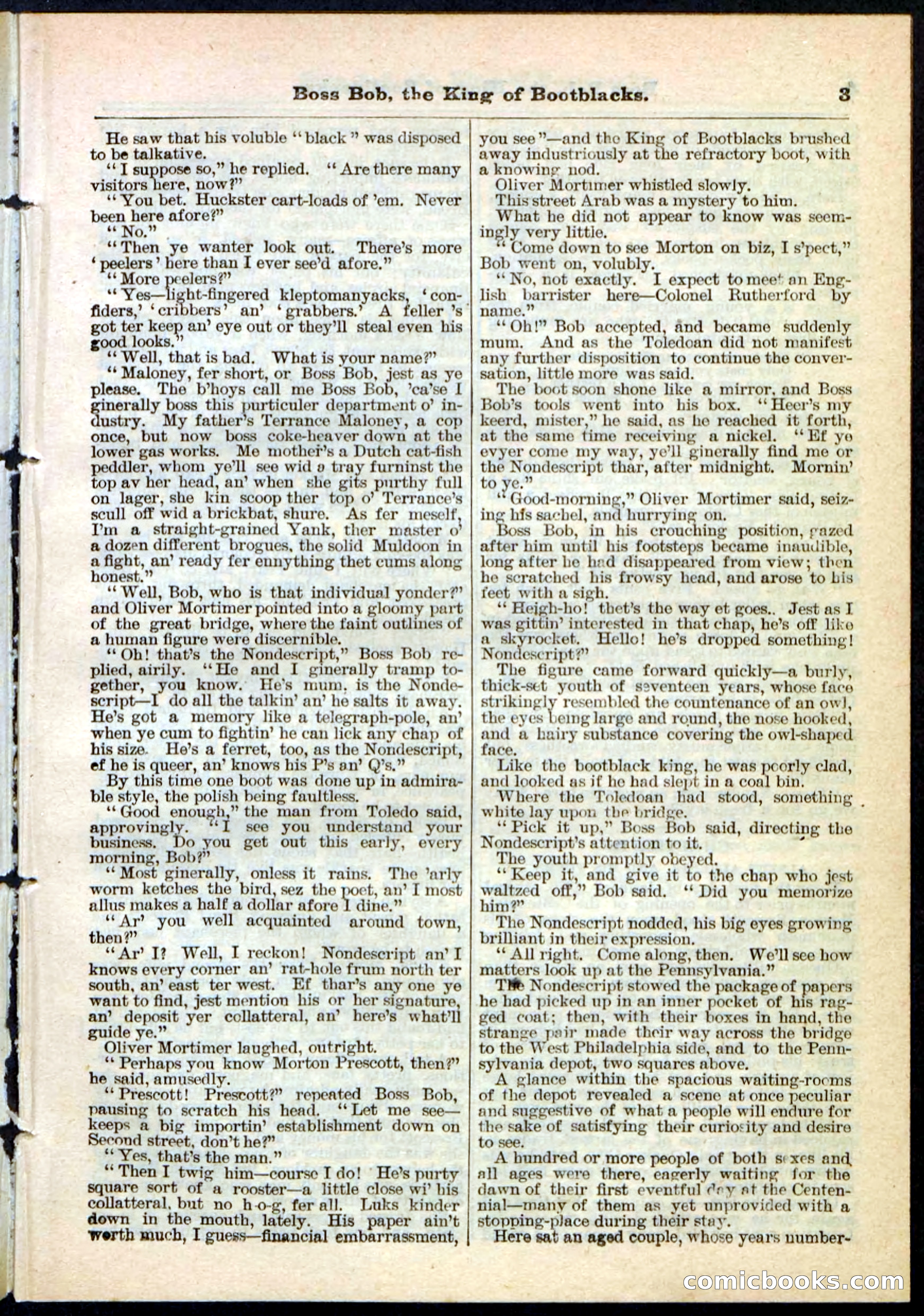 Beadle's Pocket Library No. 111 — page 3 of 32