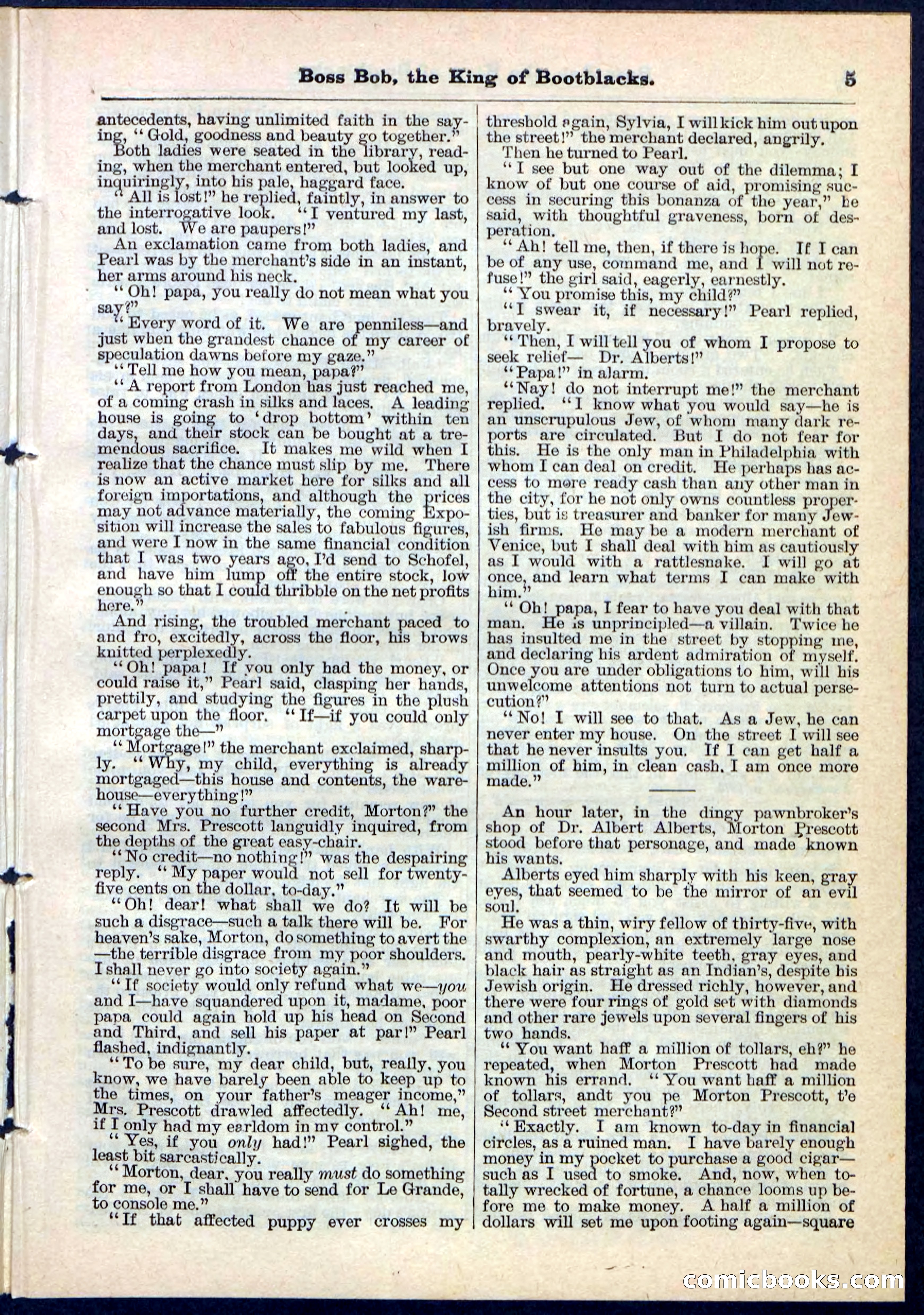 Beadle's Pocket Library No. 111 — page 5 of 32