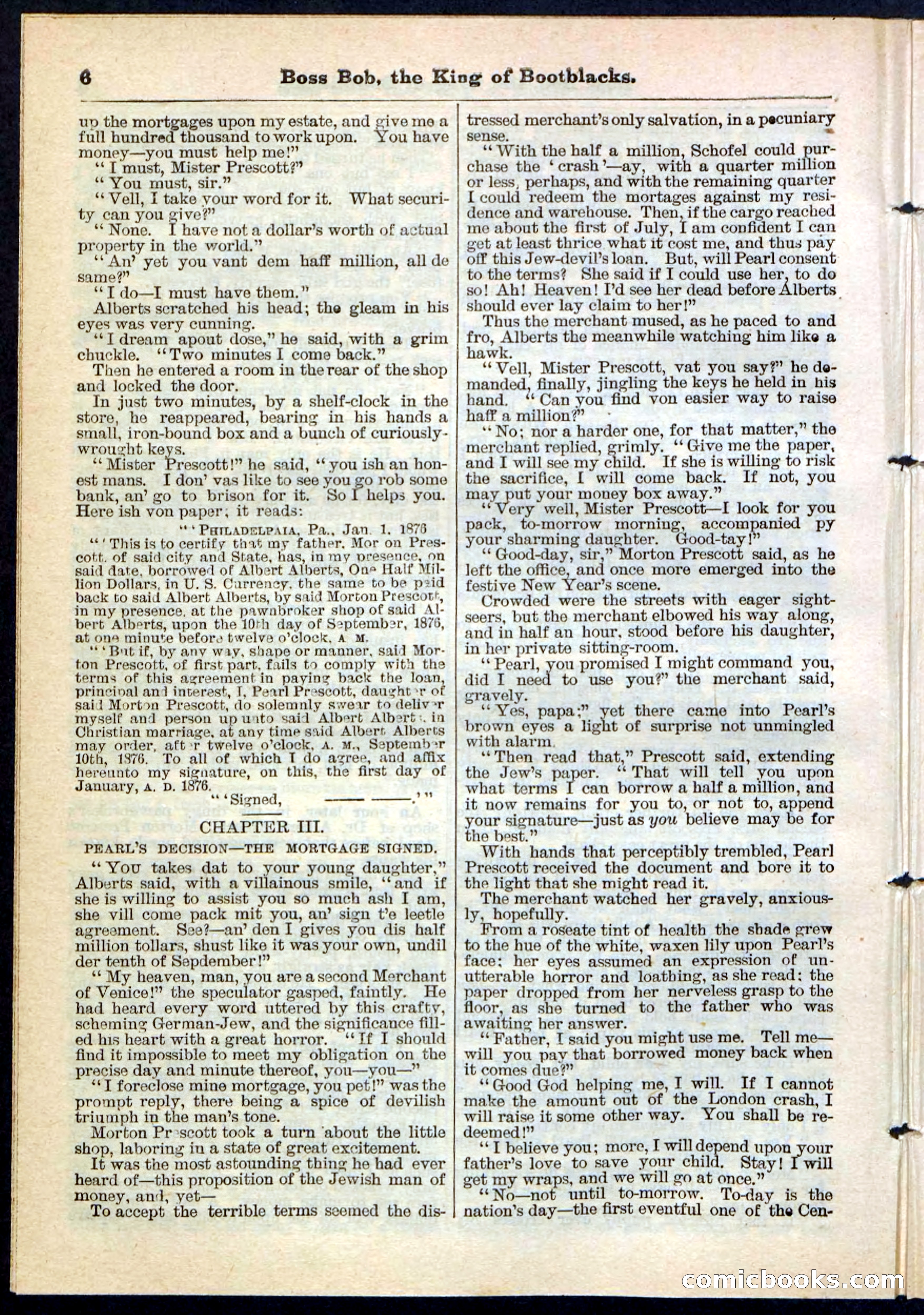 Beadle's Pocket Library No. 111 — page 6 of 32