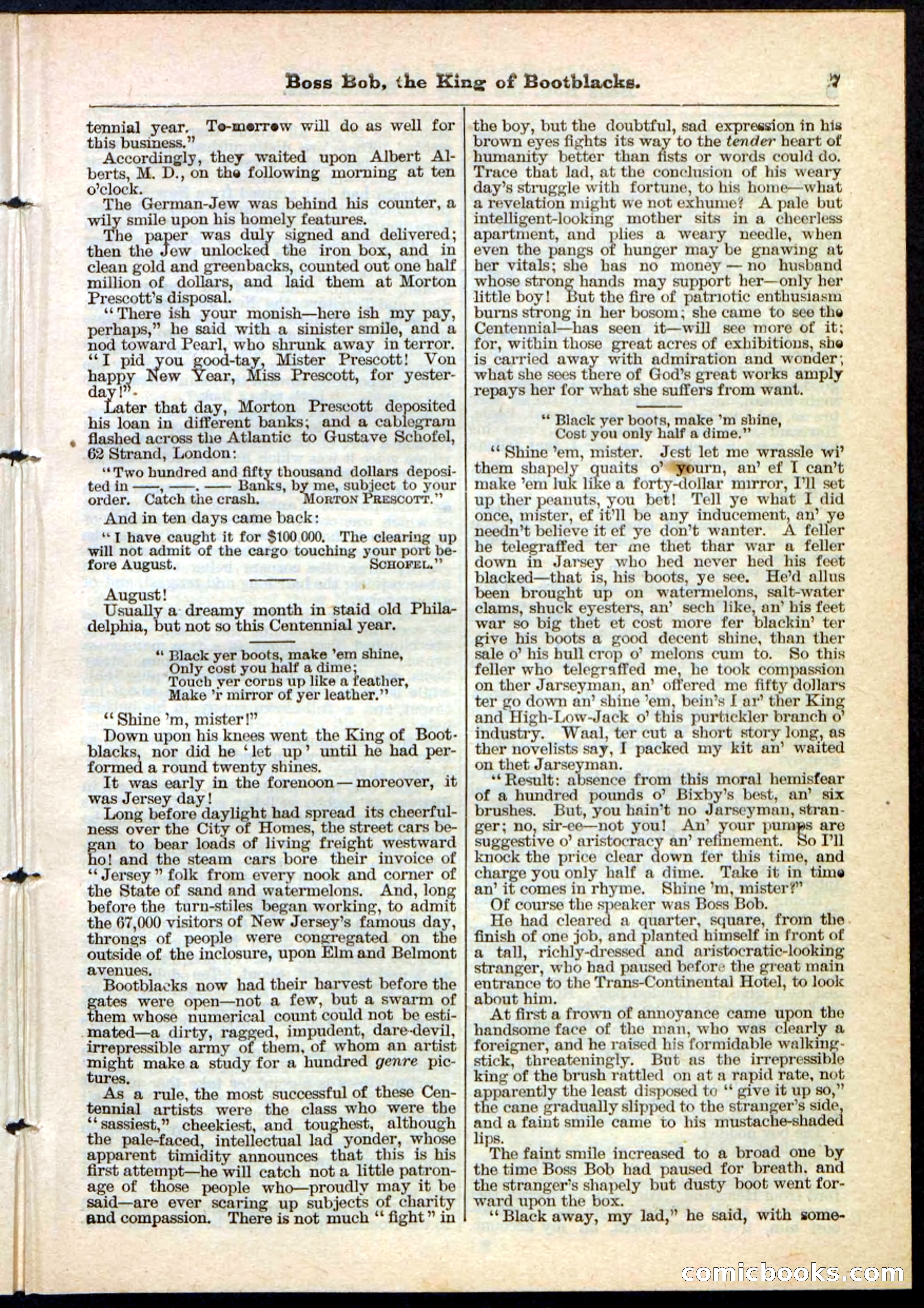 Beadle's Pocket Library No. 111 — page 7 of 32