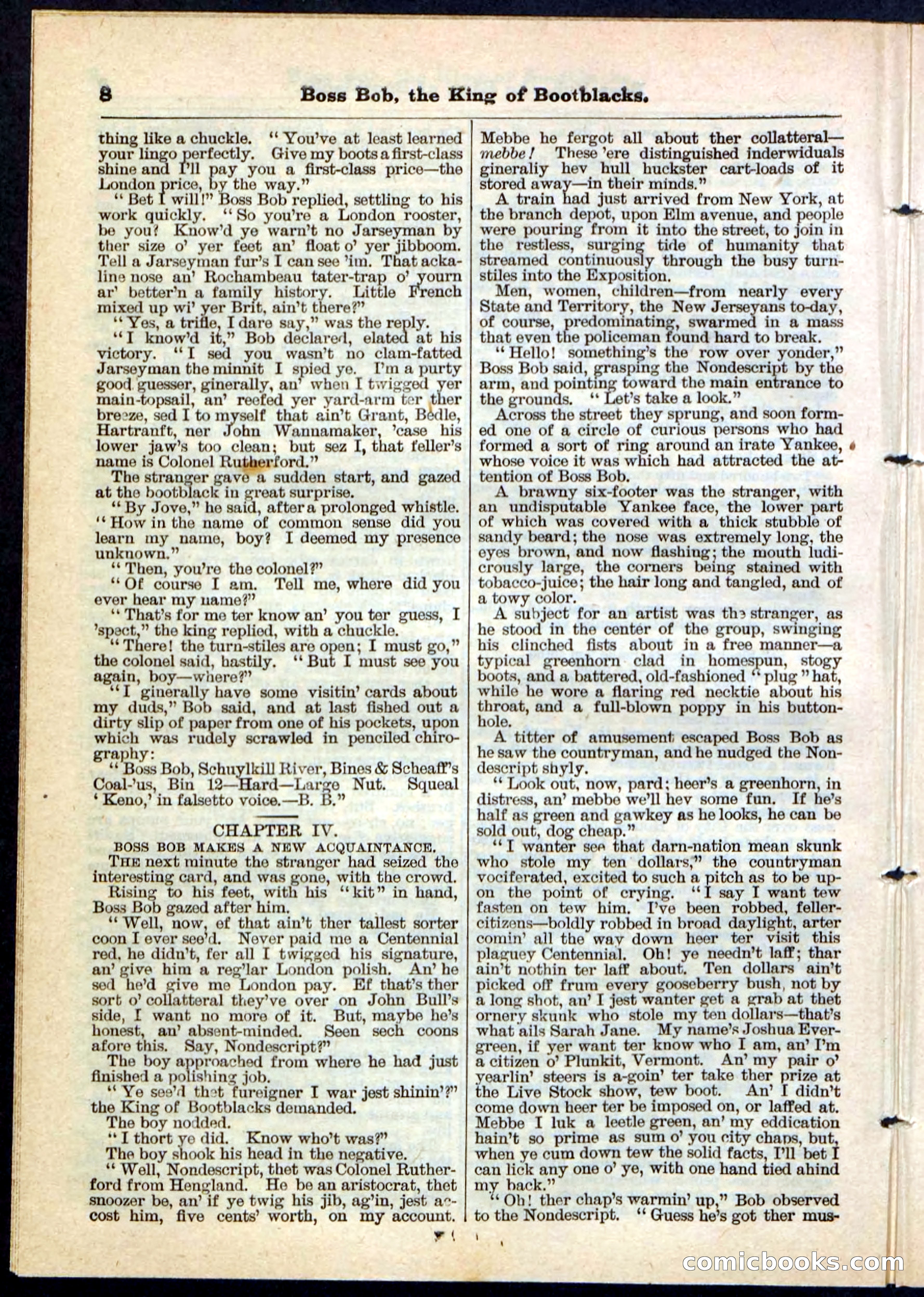 Beadle's Pocket Library No. 111 — page 8 of 32