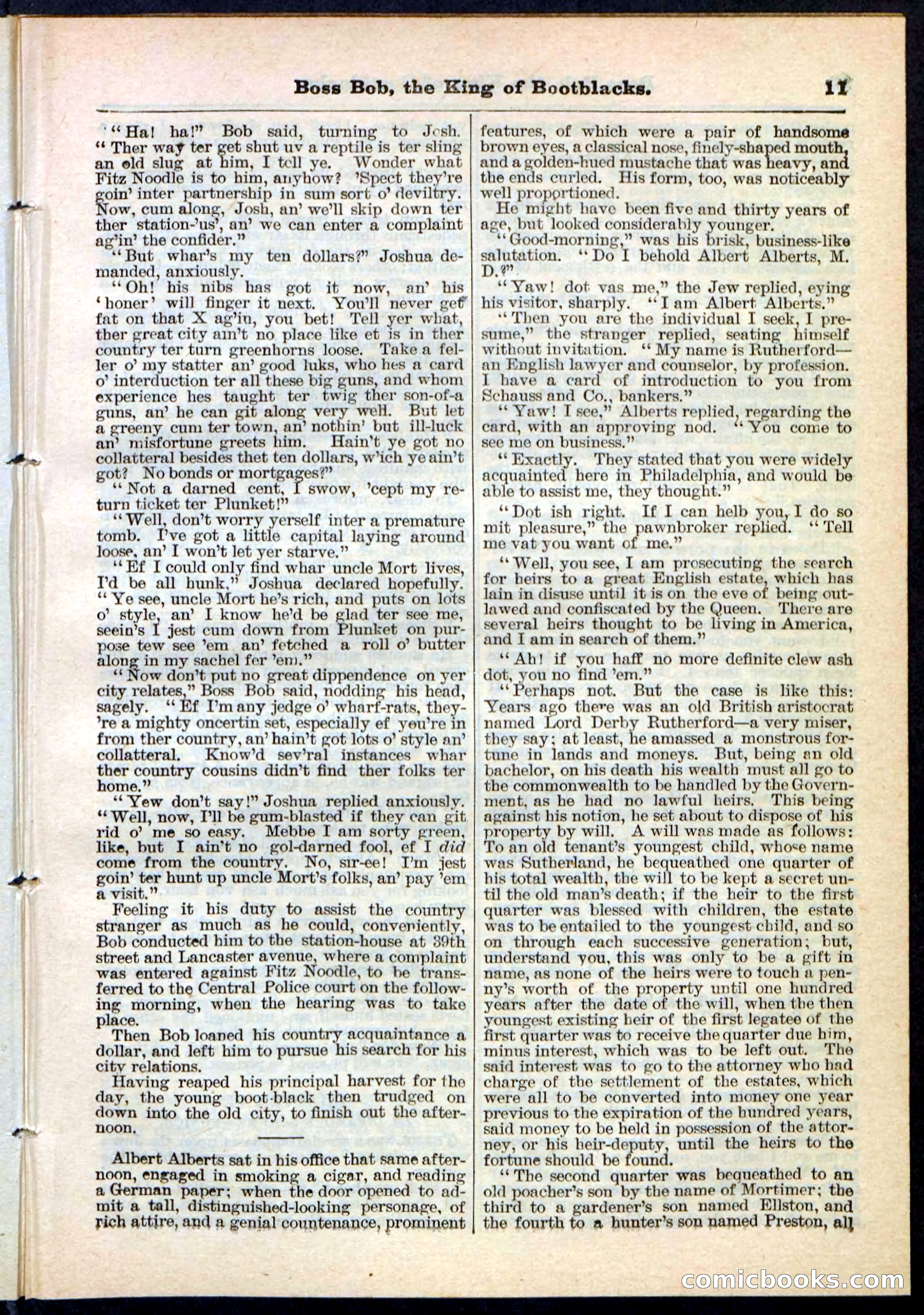 Beadle's Pocket Library No. 111 — page 11 of 32
