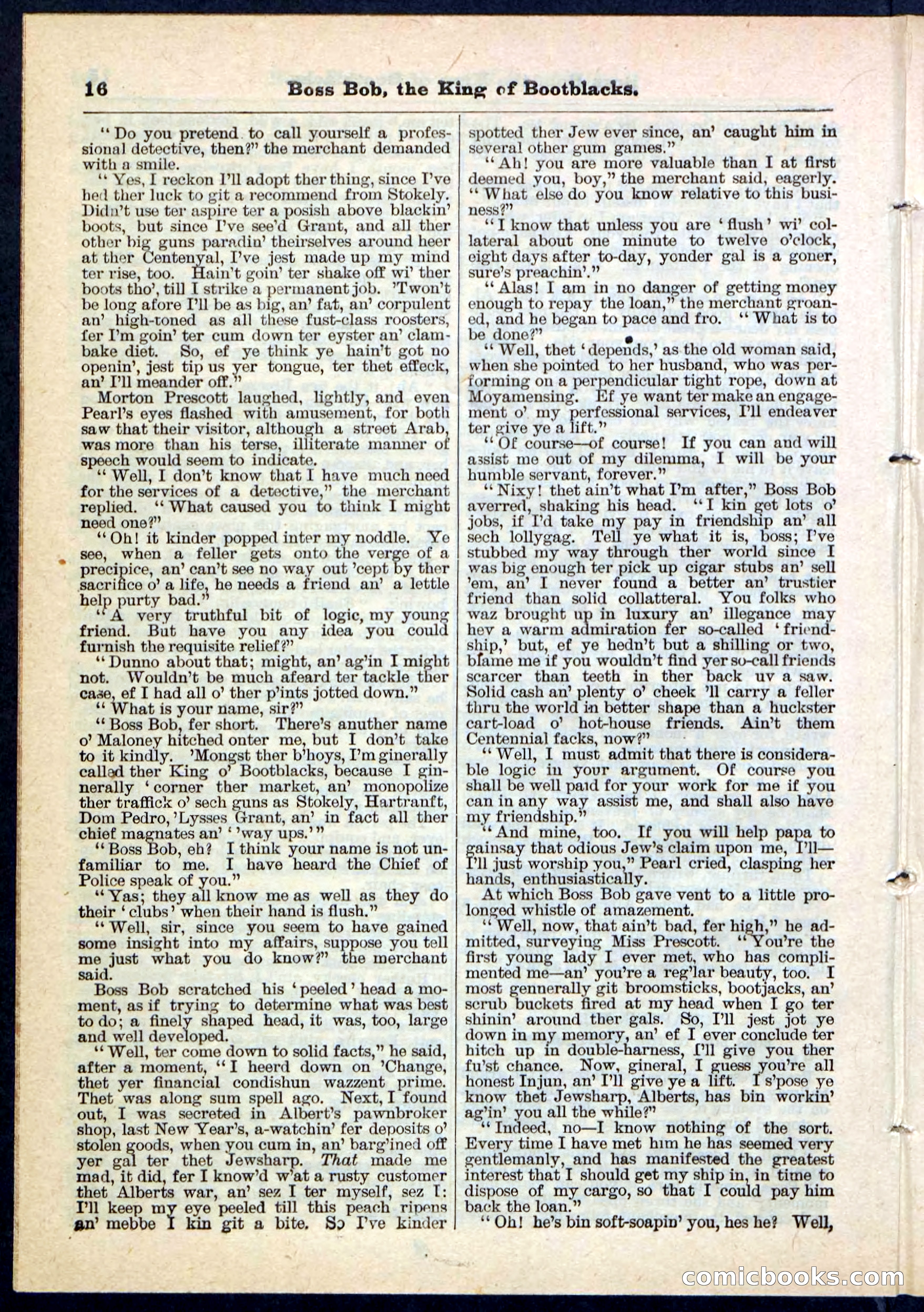 Beadle's Pocket Library No. 111 — page 16 of 32