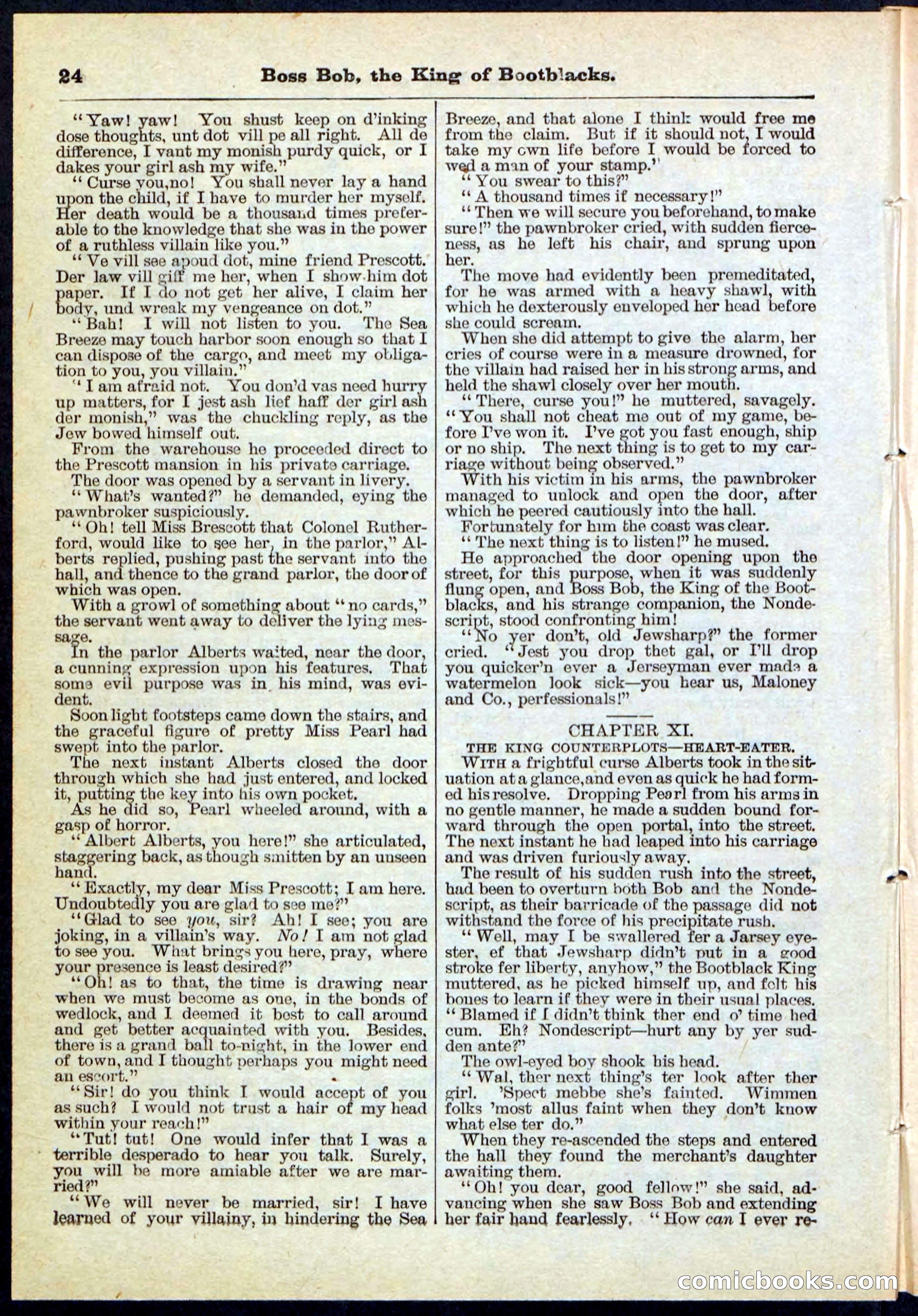 Beadle's Pocket Library No. 111 — page 24 of 32