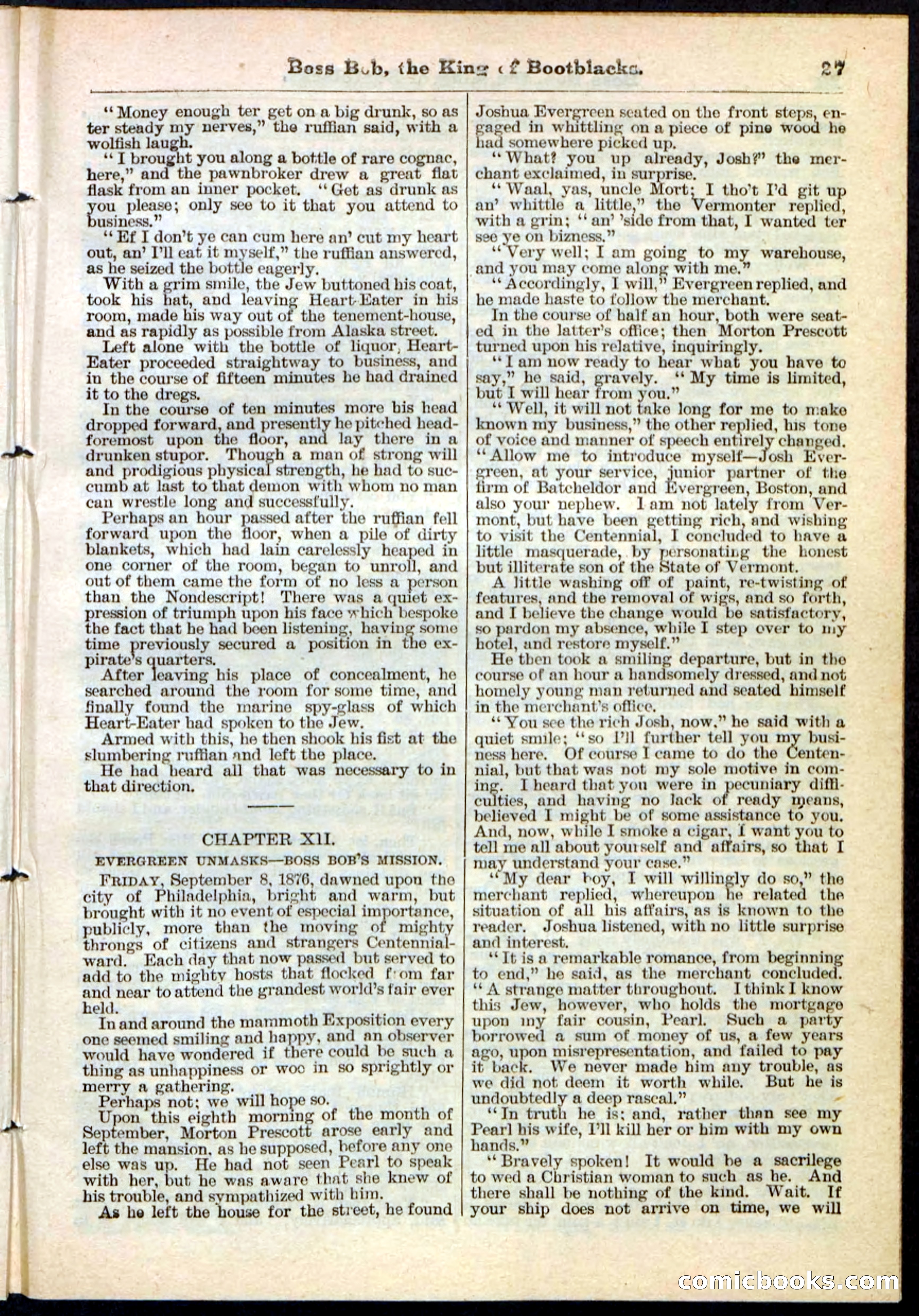 Beadle's Pocket Library No. 111 — page 27 of 32