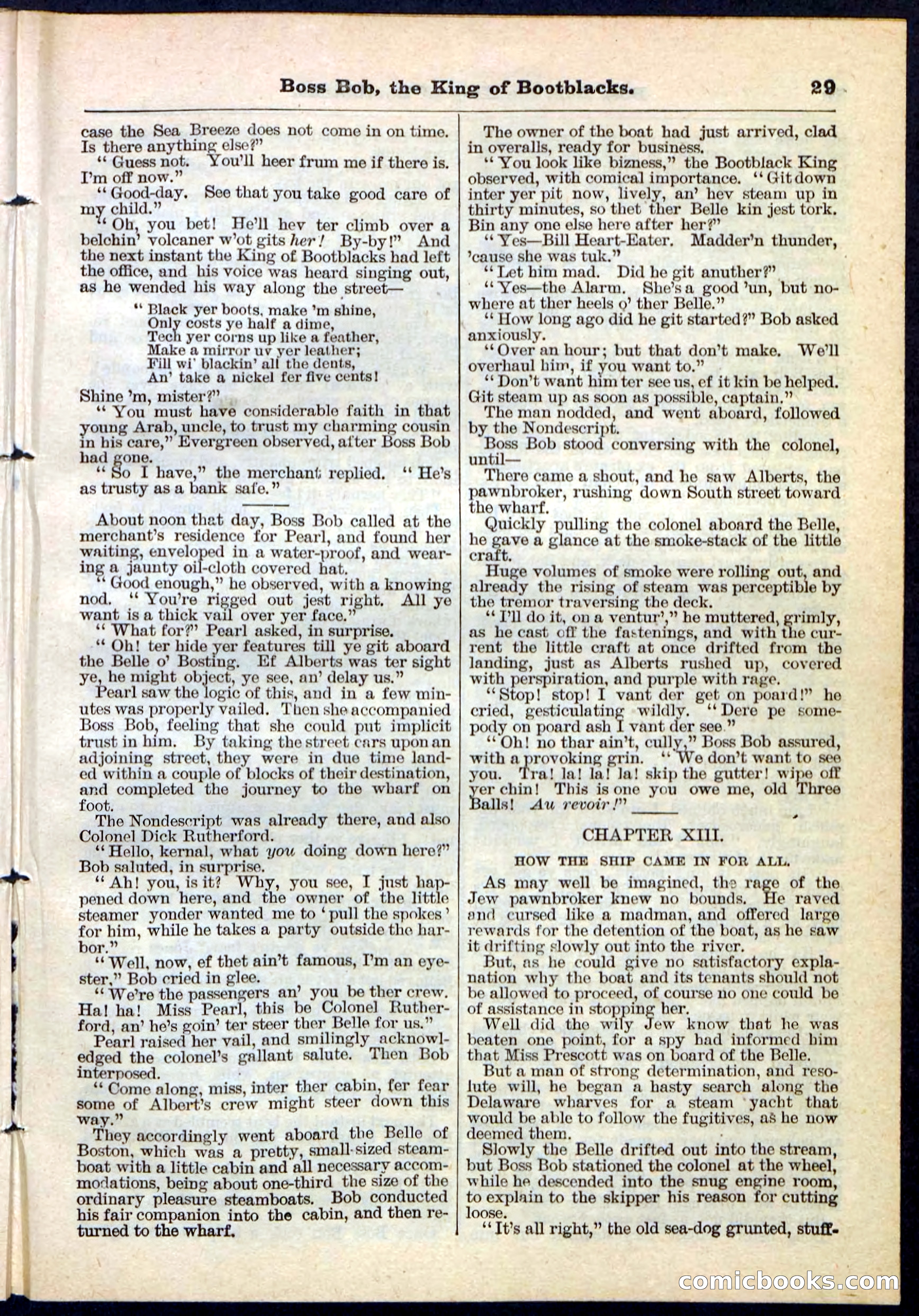 Beadle's Pocket Library No. 111 — page 29 of 32