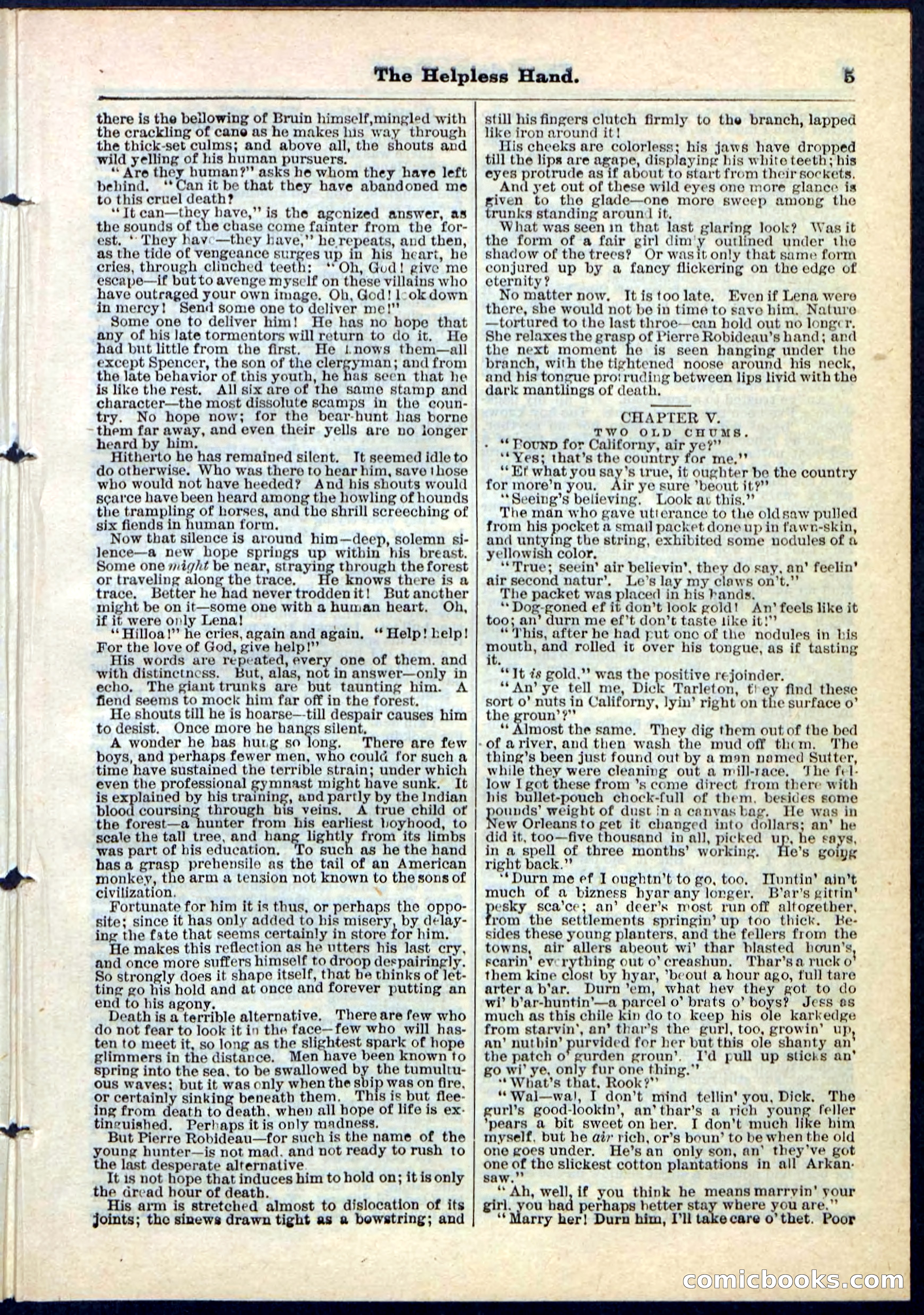 Beadle's Pocket Library, No. 112 — page 5 of 32