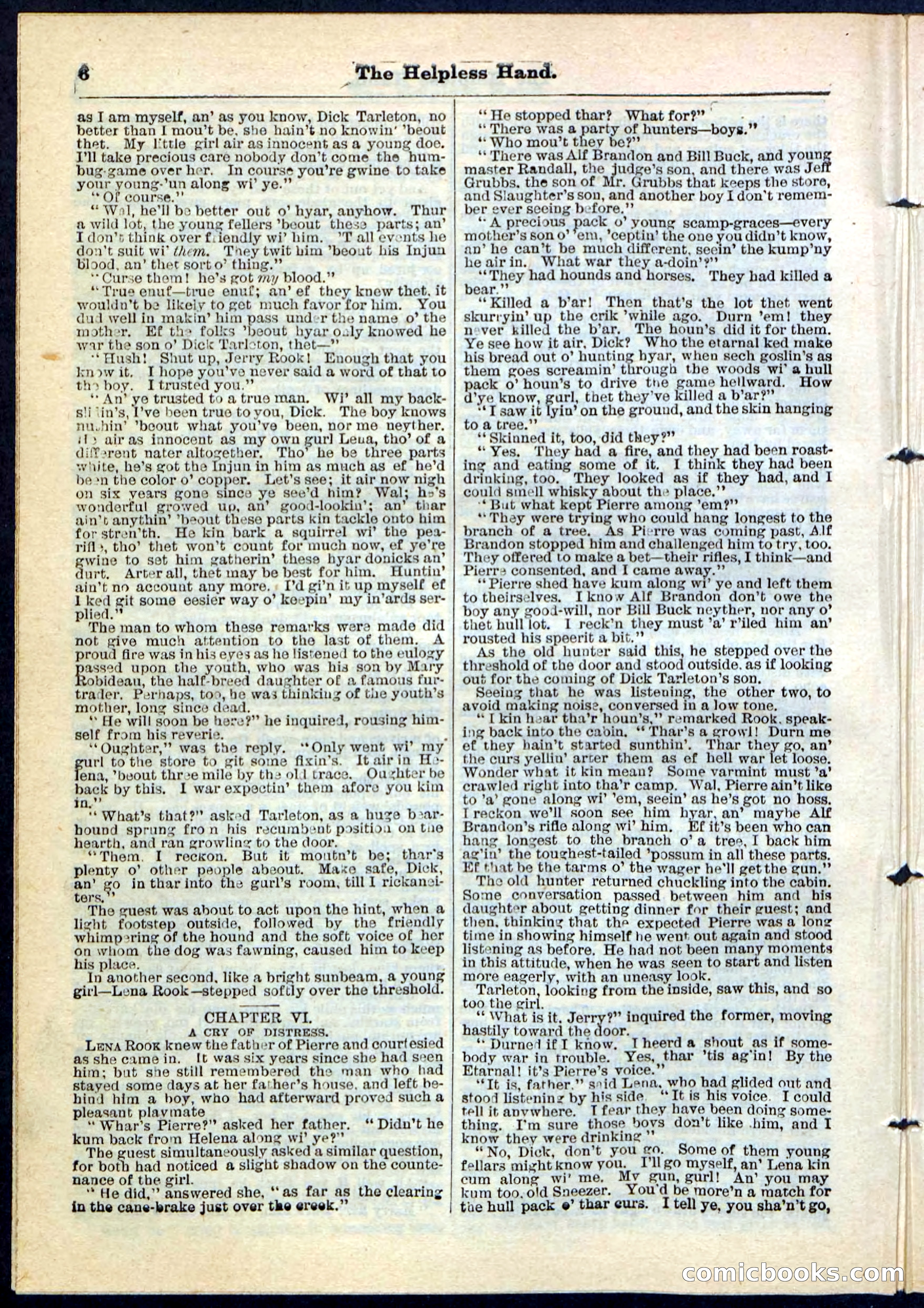 Beadle's Pocket Library, No. 112 — page 6 of 32