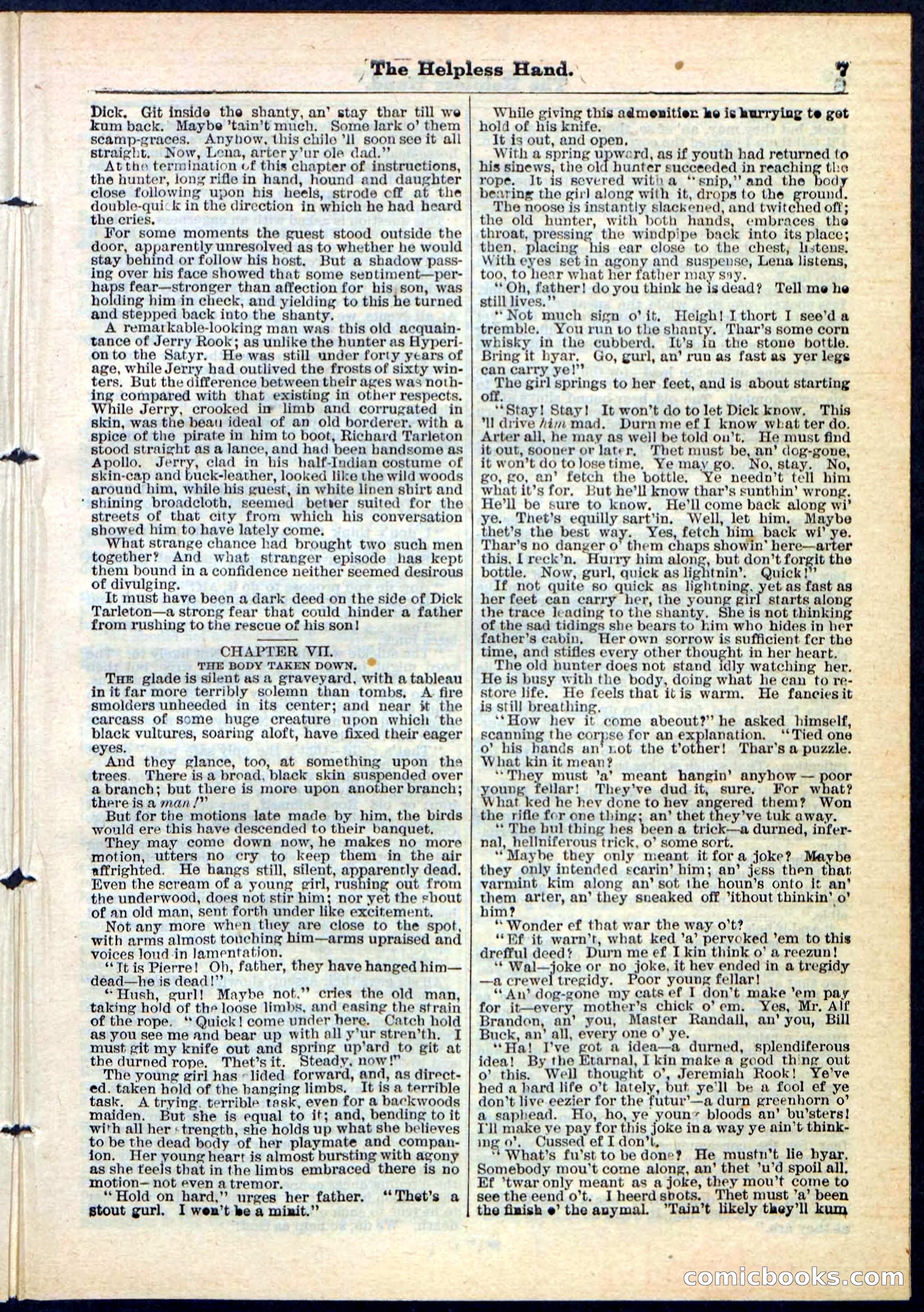 Beadle's Pocket Library, No. 112 — page 7 of 32