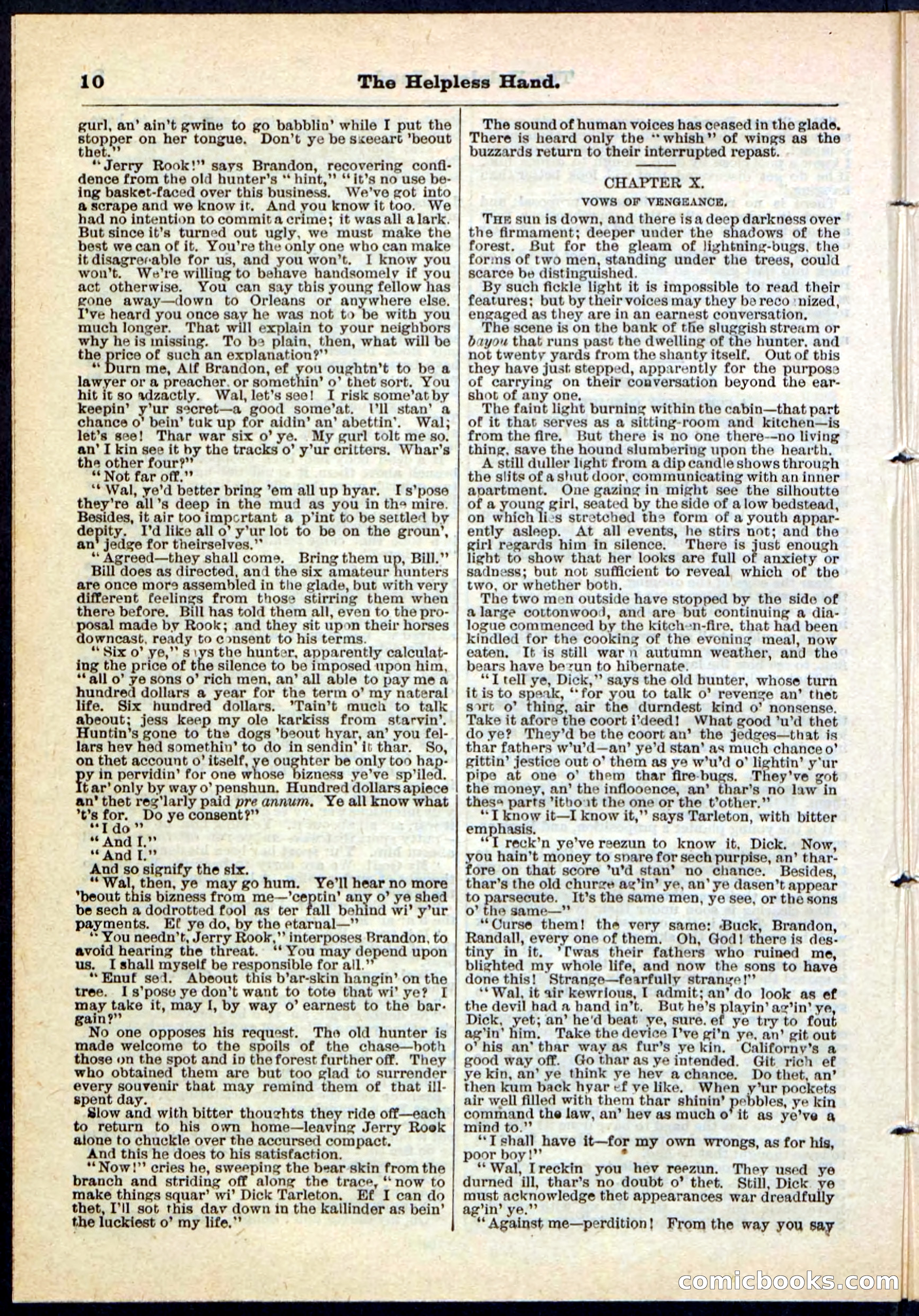 Beadle's Pocket Library, No. 112 — page 10 of 32