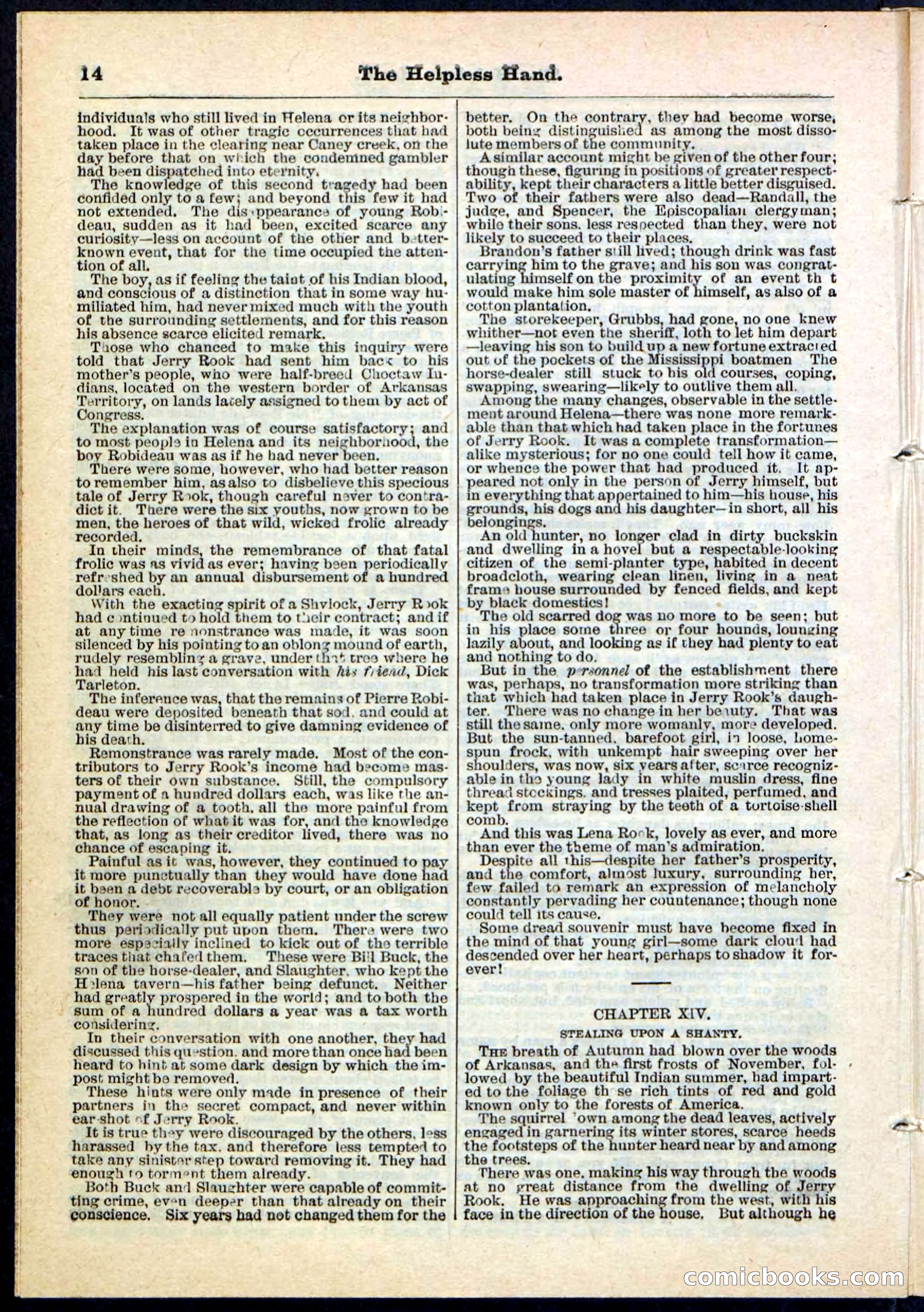 Beadle's Pocket Library, No. 112 — page 14 of 32