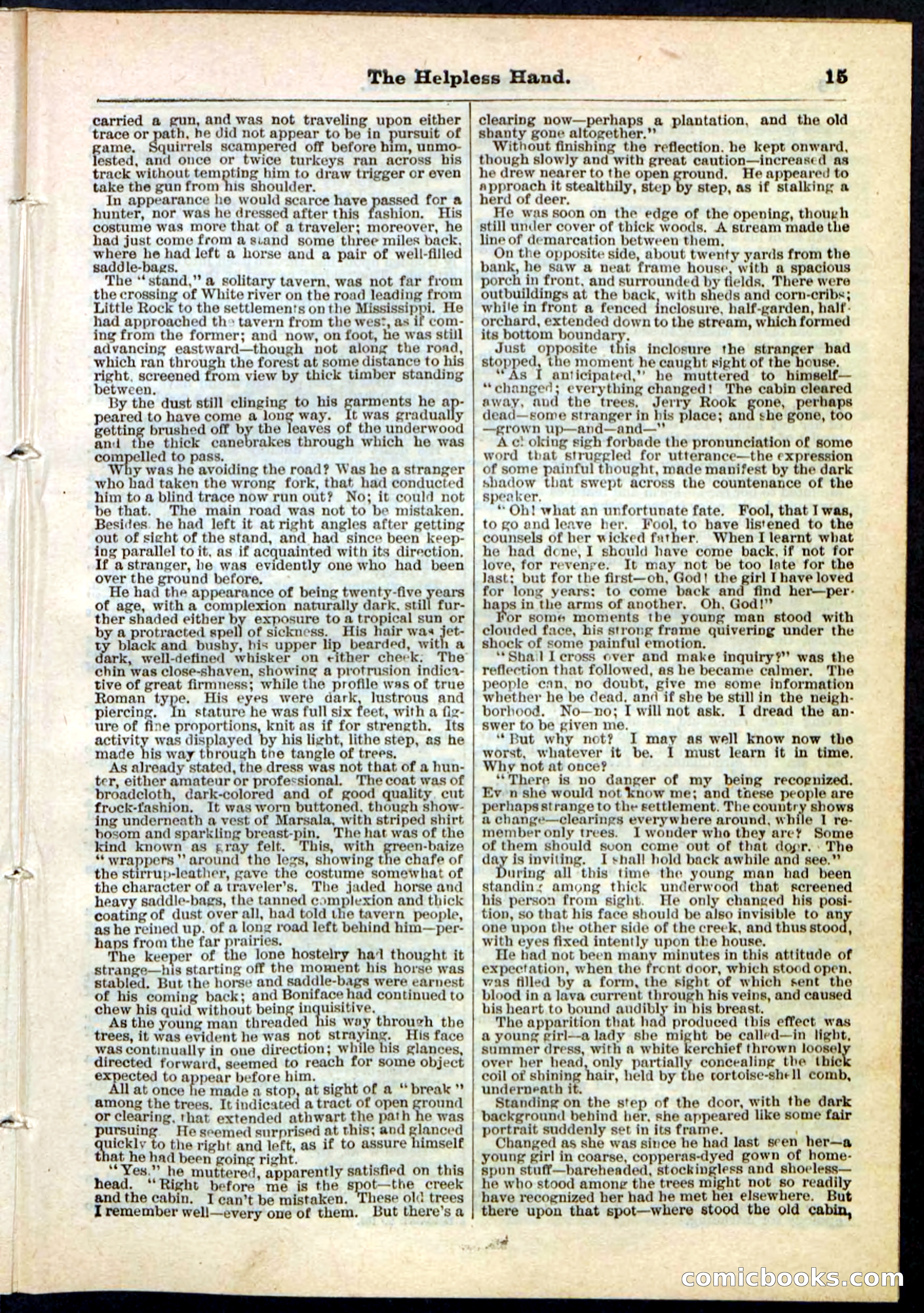 Beadle's Pocket Library, No. 112 — page 15 of 32