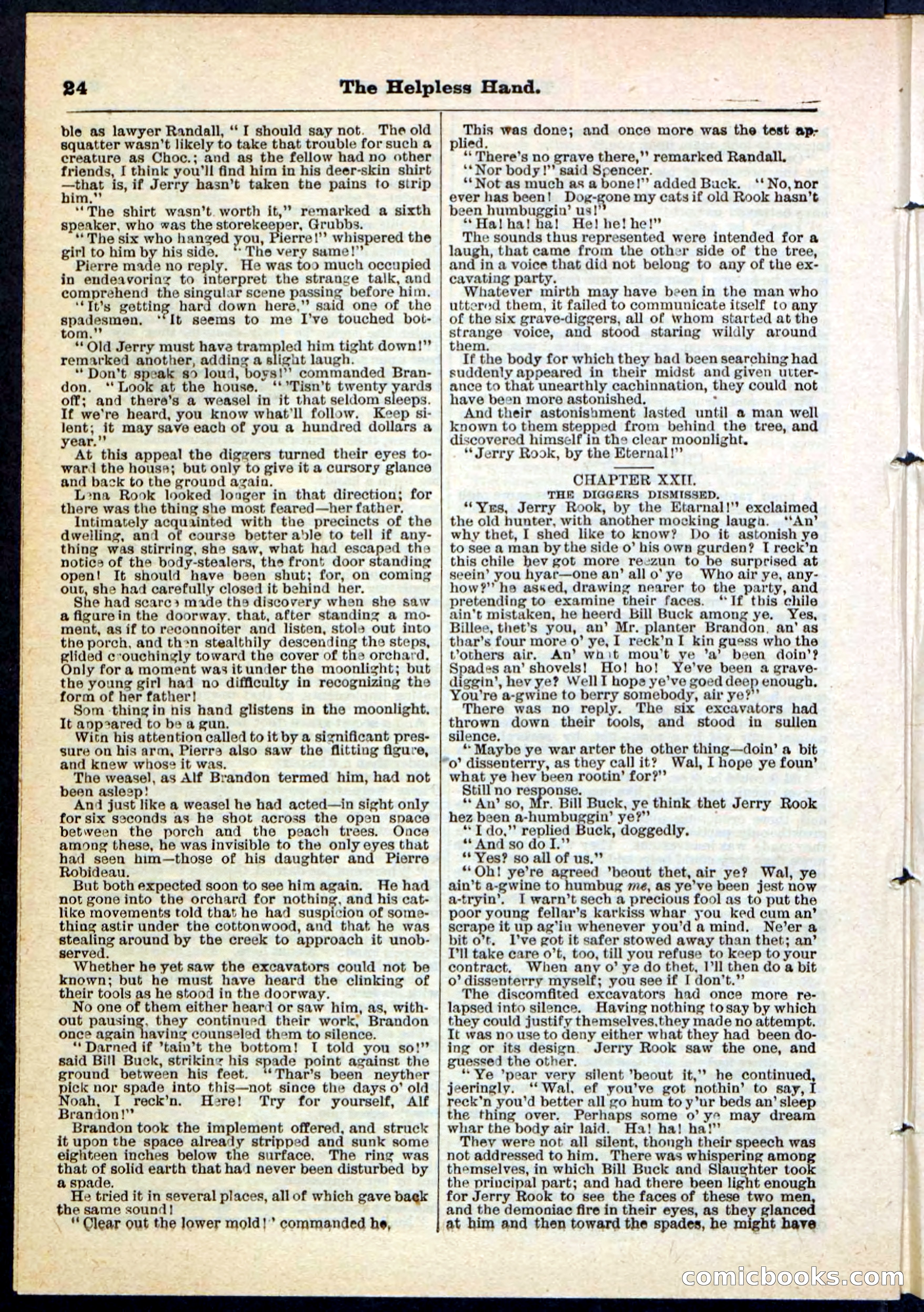Beadle's Pocket Library, No. 112 — page 24 of 32