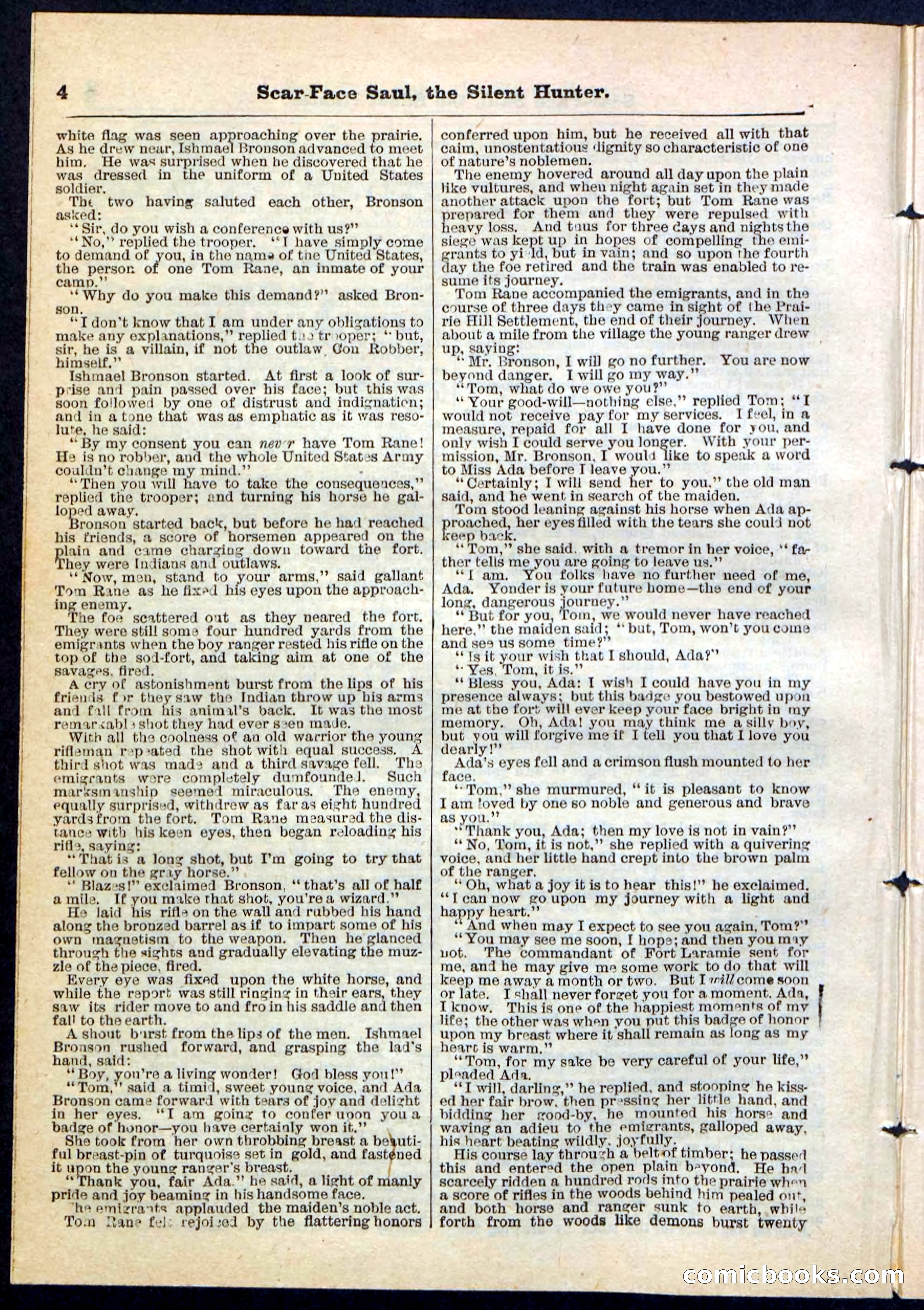 Beadle's Pocket Library No. 113 — page 4 of 32